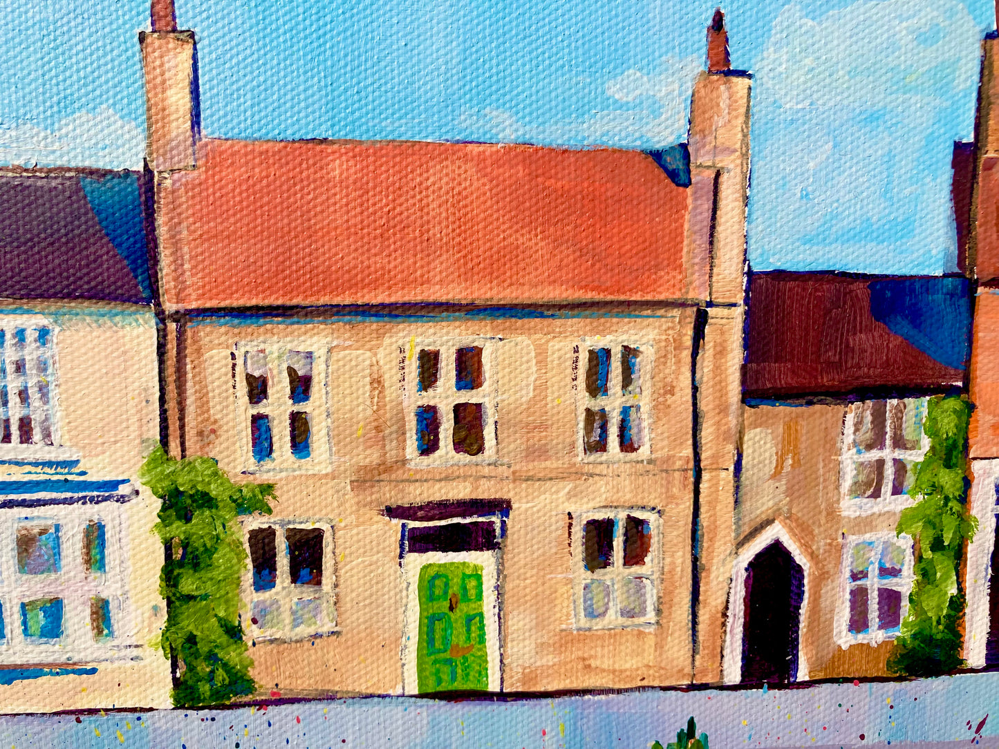 Little cottages, College Square, Stokesley (2020)
