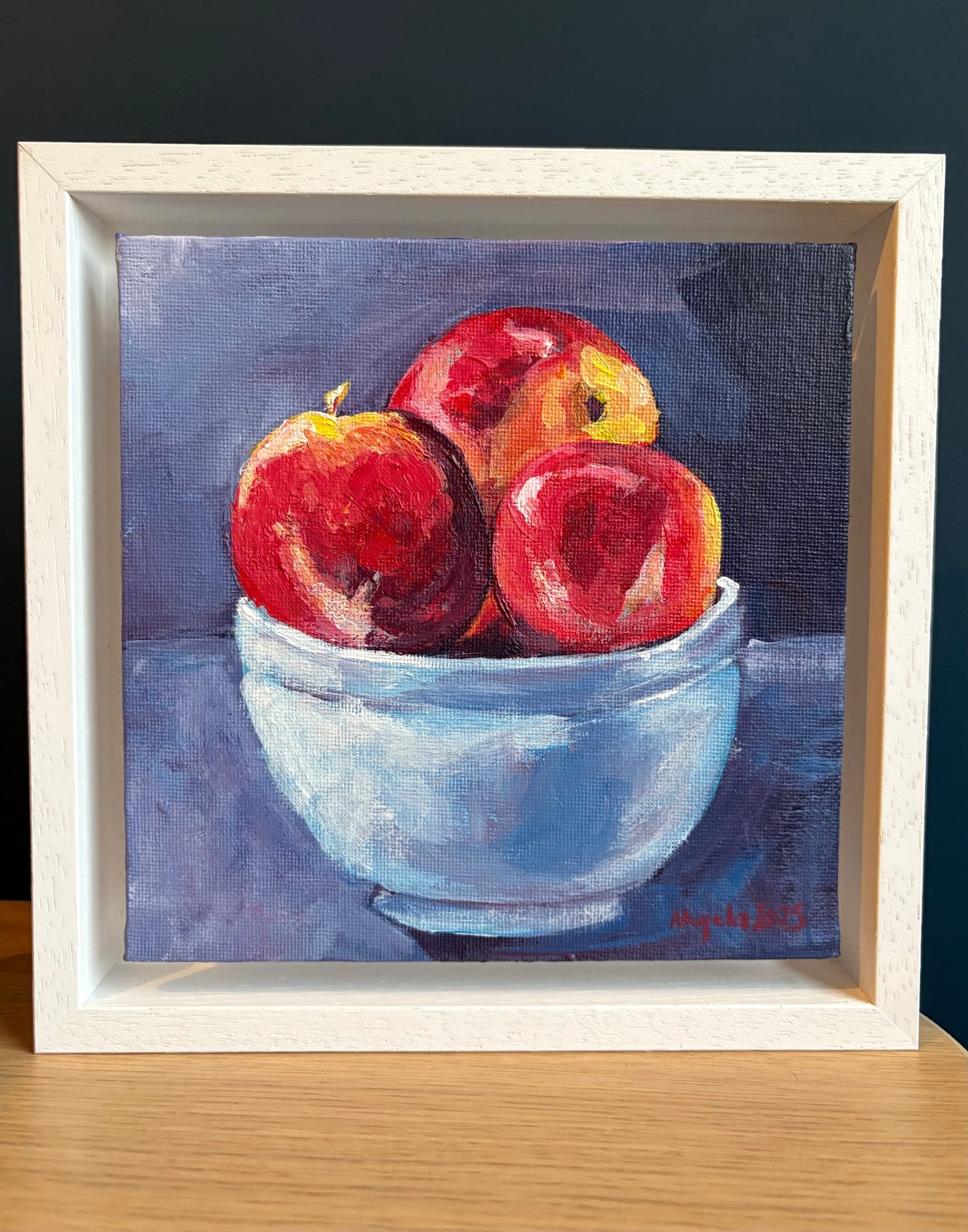 NEW: Red Apples in Blue Bowl (2025)