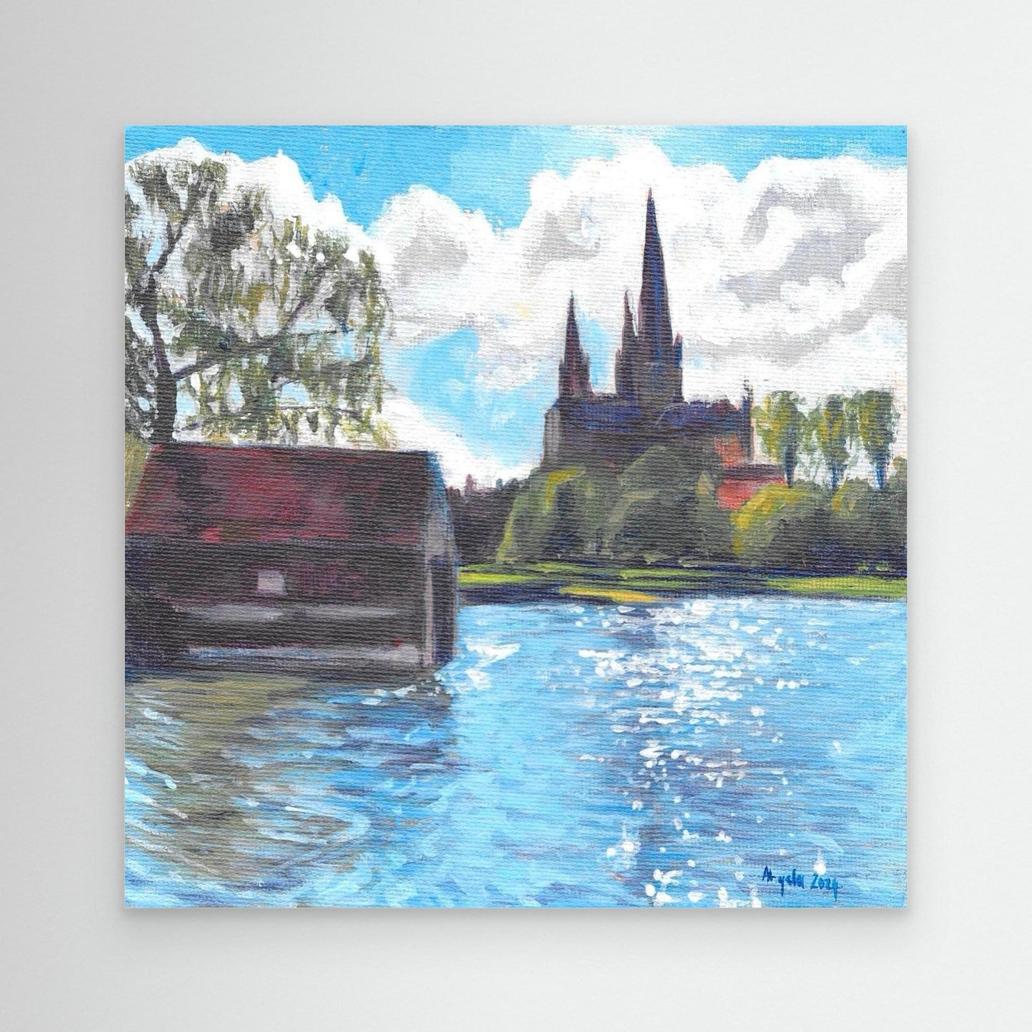 Lichfield reflections