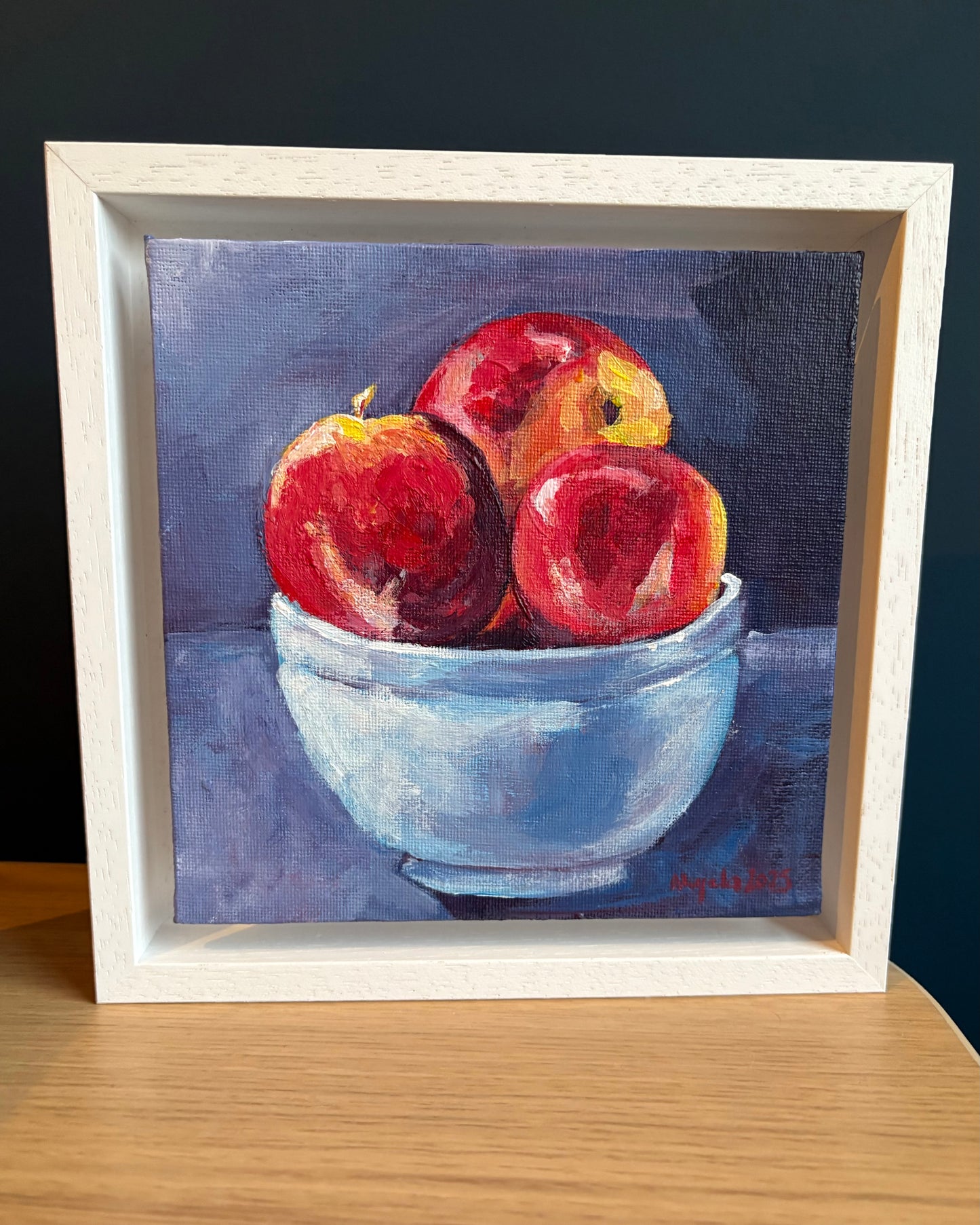 NEW: Red Apples in Blue Bowl (2025)