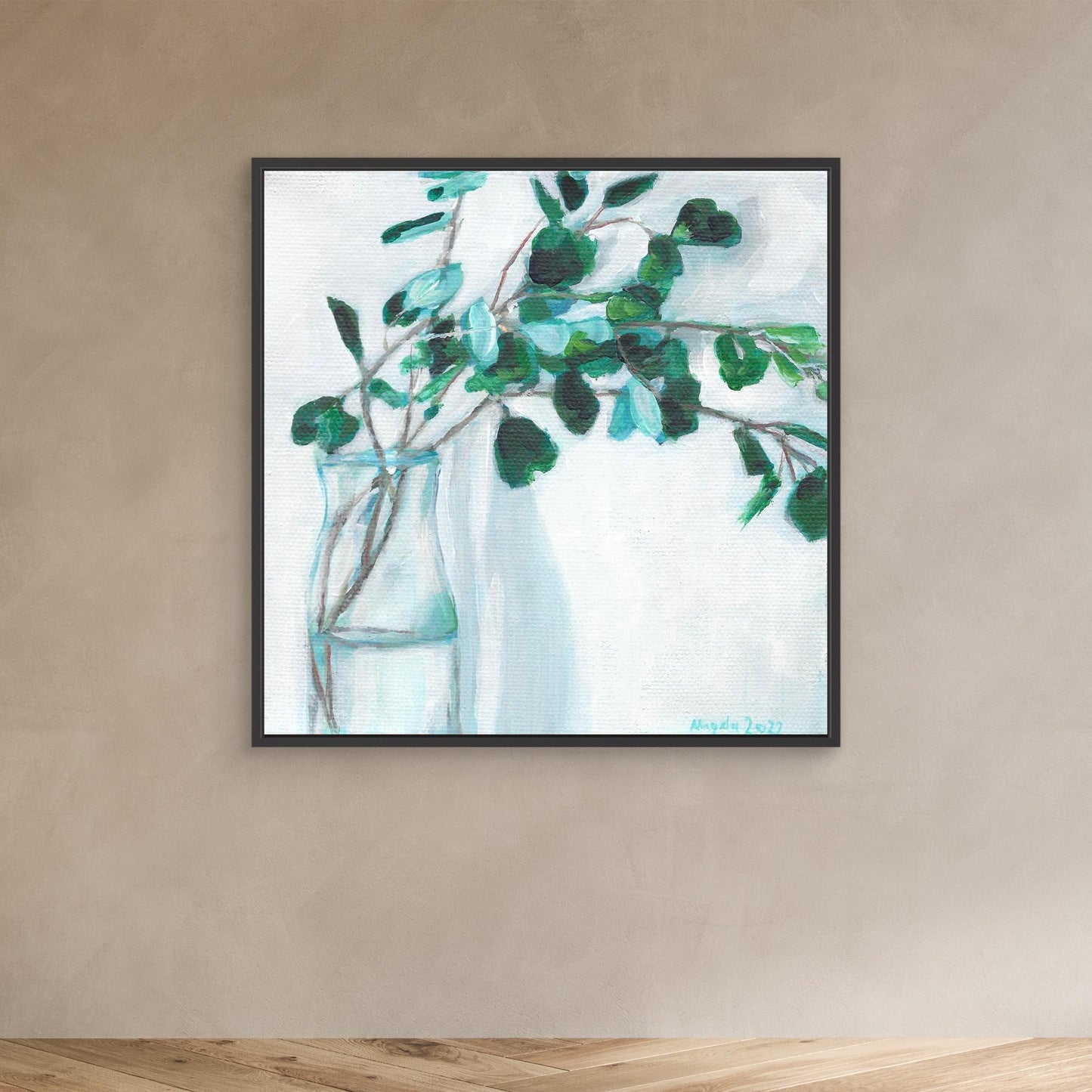 Eucalyptus in vase