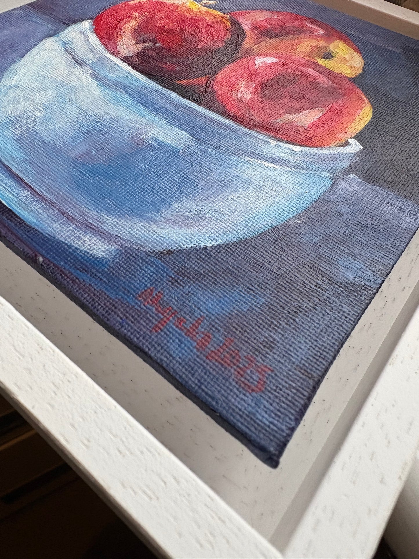 NEW: Red Apples in Blue Bowl (2025)