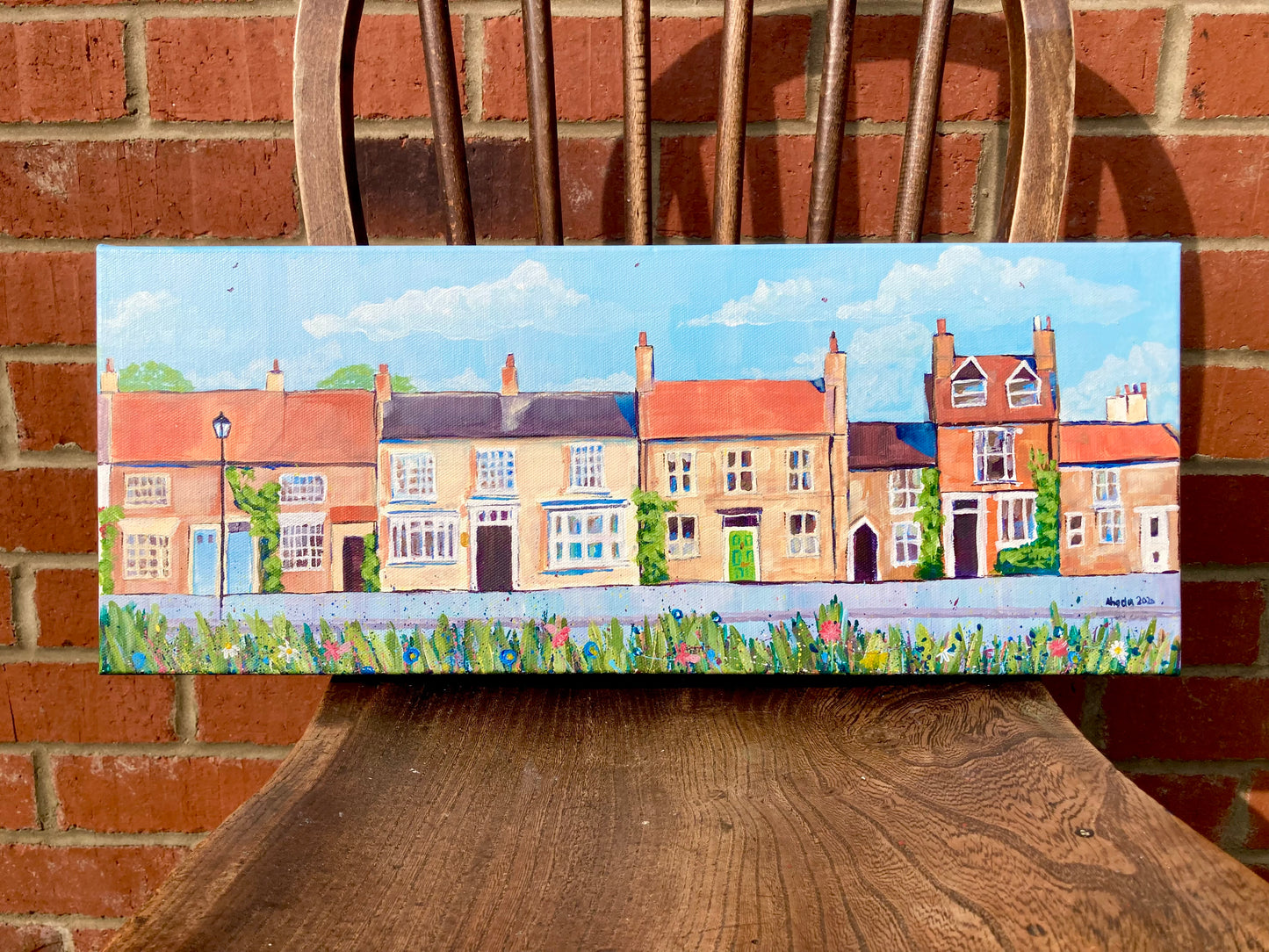 Little cottages, College Square, Stokesley (2020)