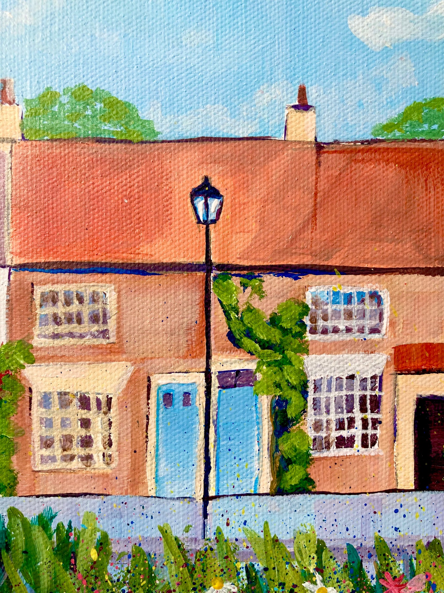 Little cottages, College Square, Stokesley (2020)