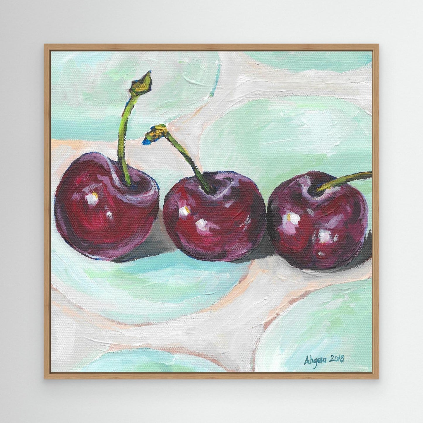 Cherries still life