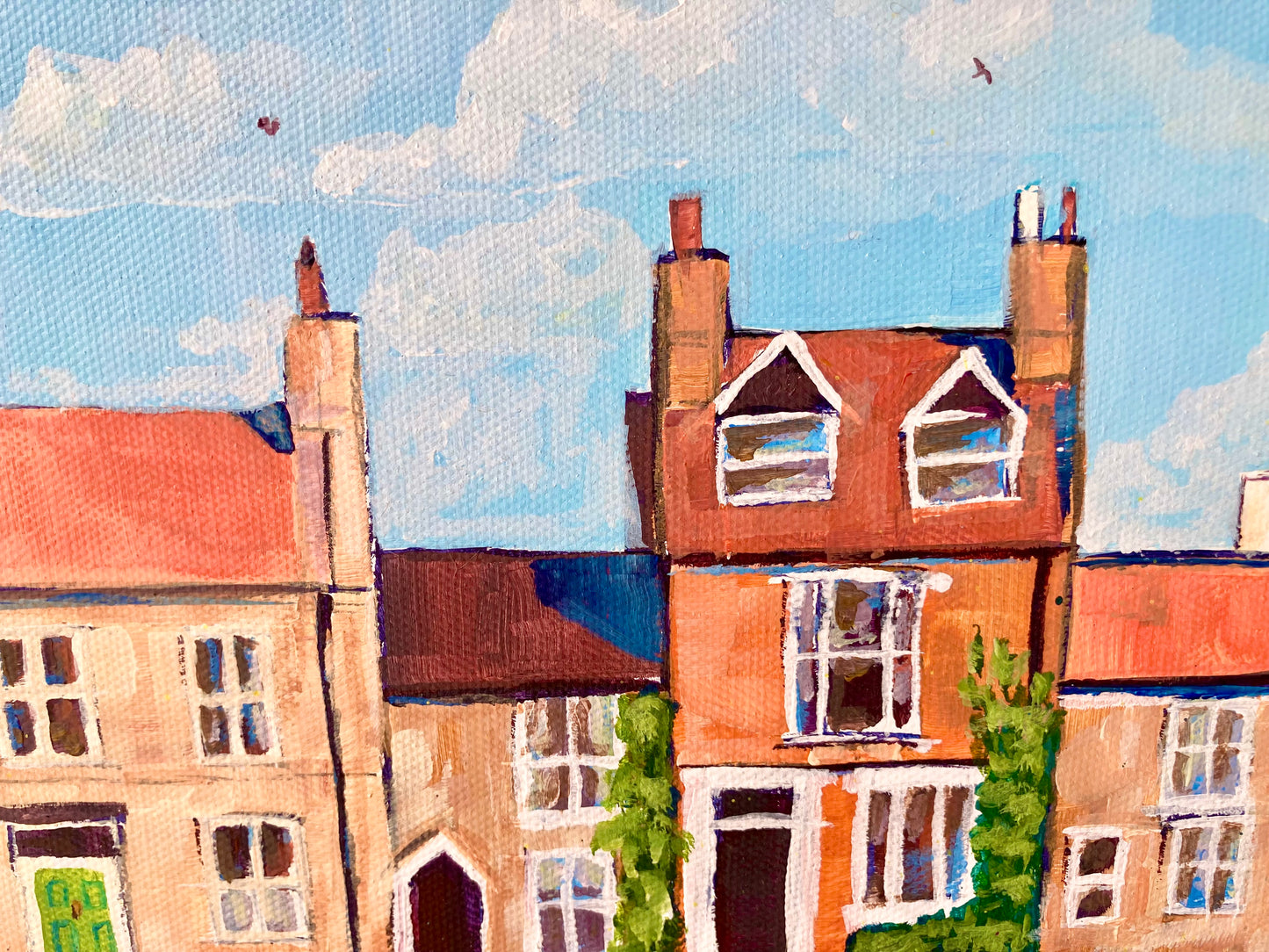 Little cottages, College Square, Stokesley (2020)