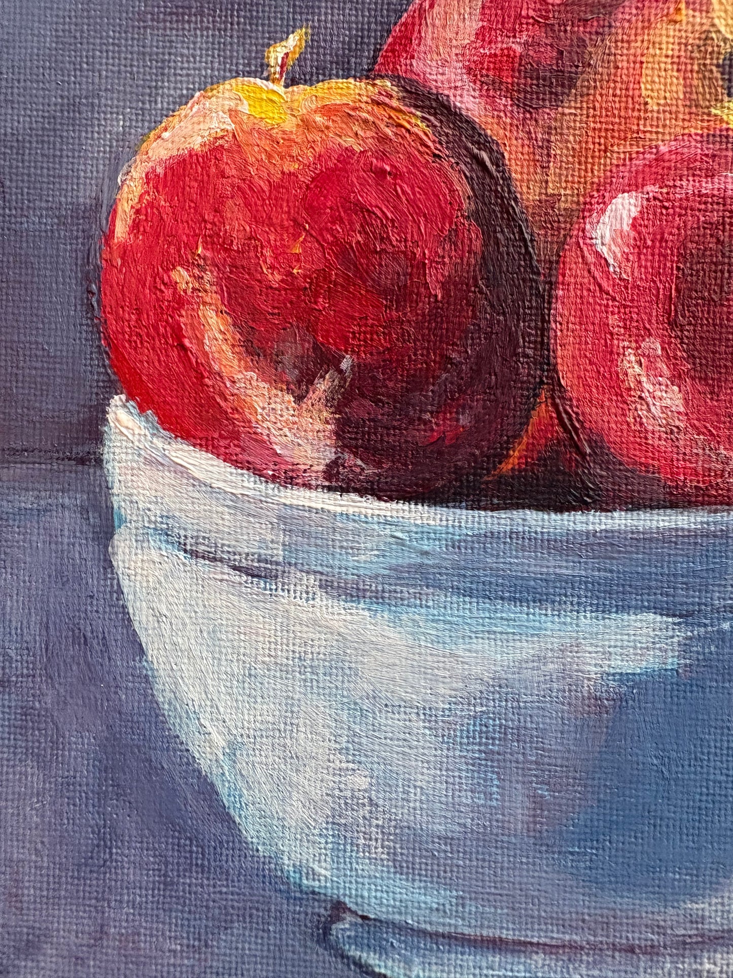 NEW: Red Apples in Blue Bowl (2025)