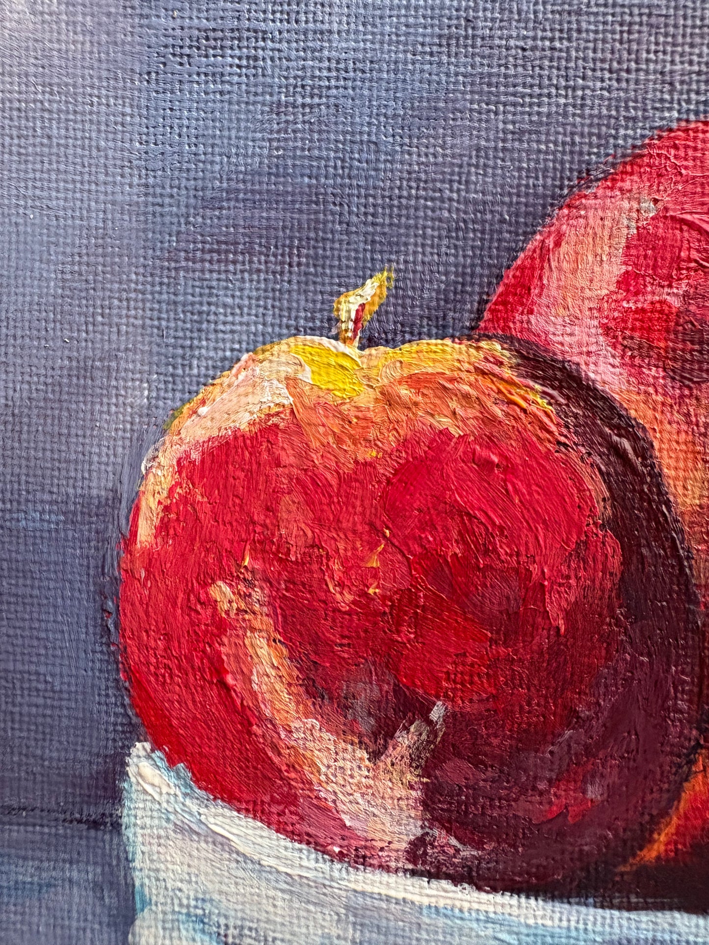 NEW: Red Apples in Blue Bowl (2025)