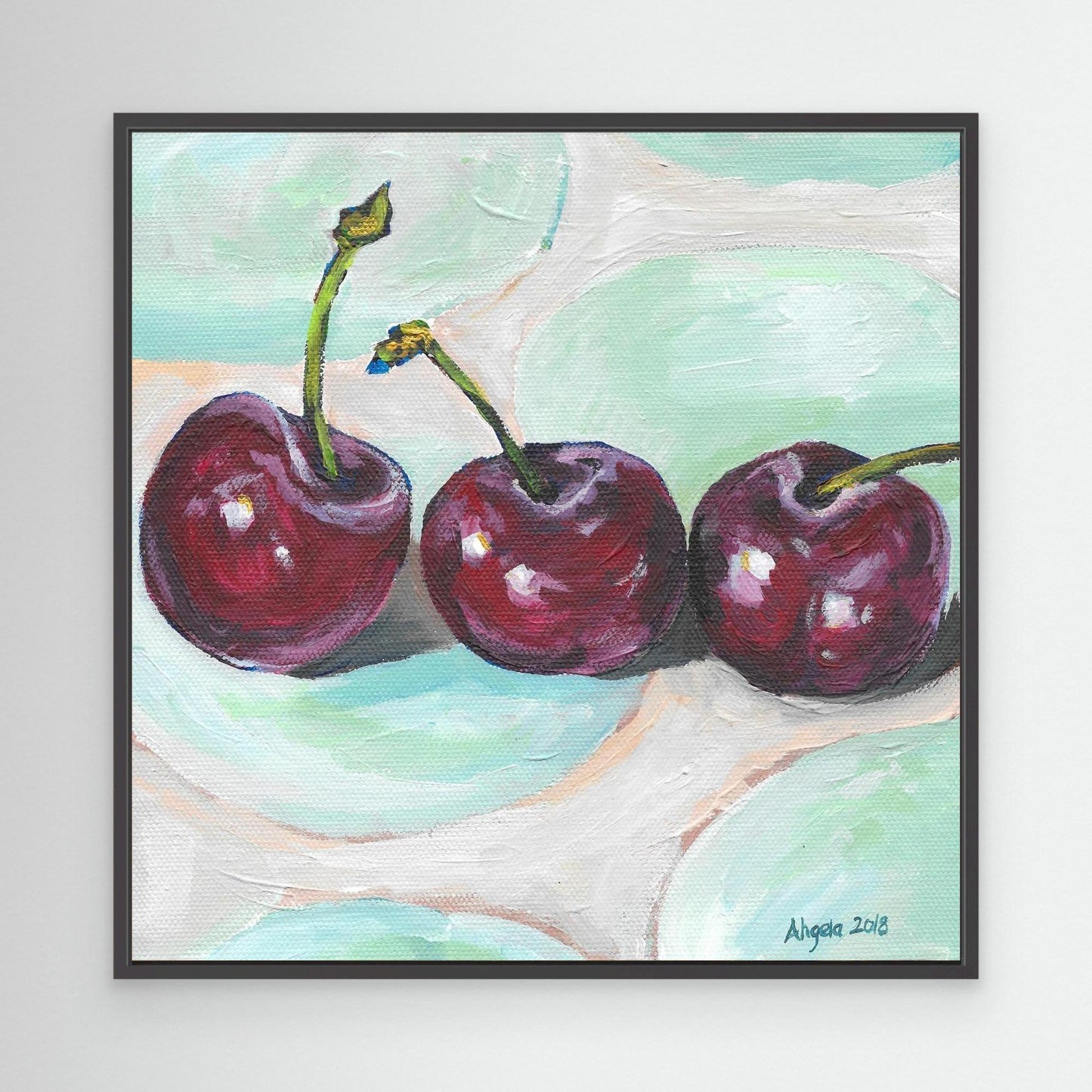 Cherries still life