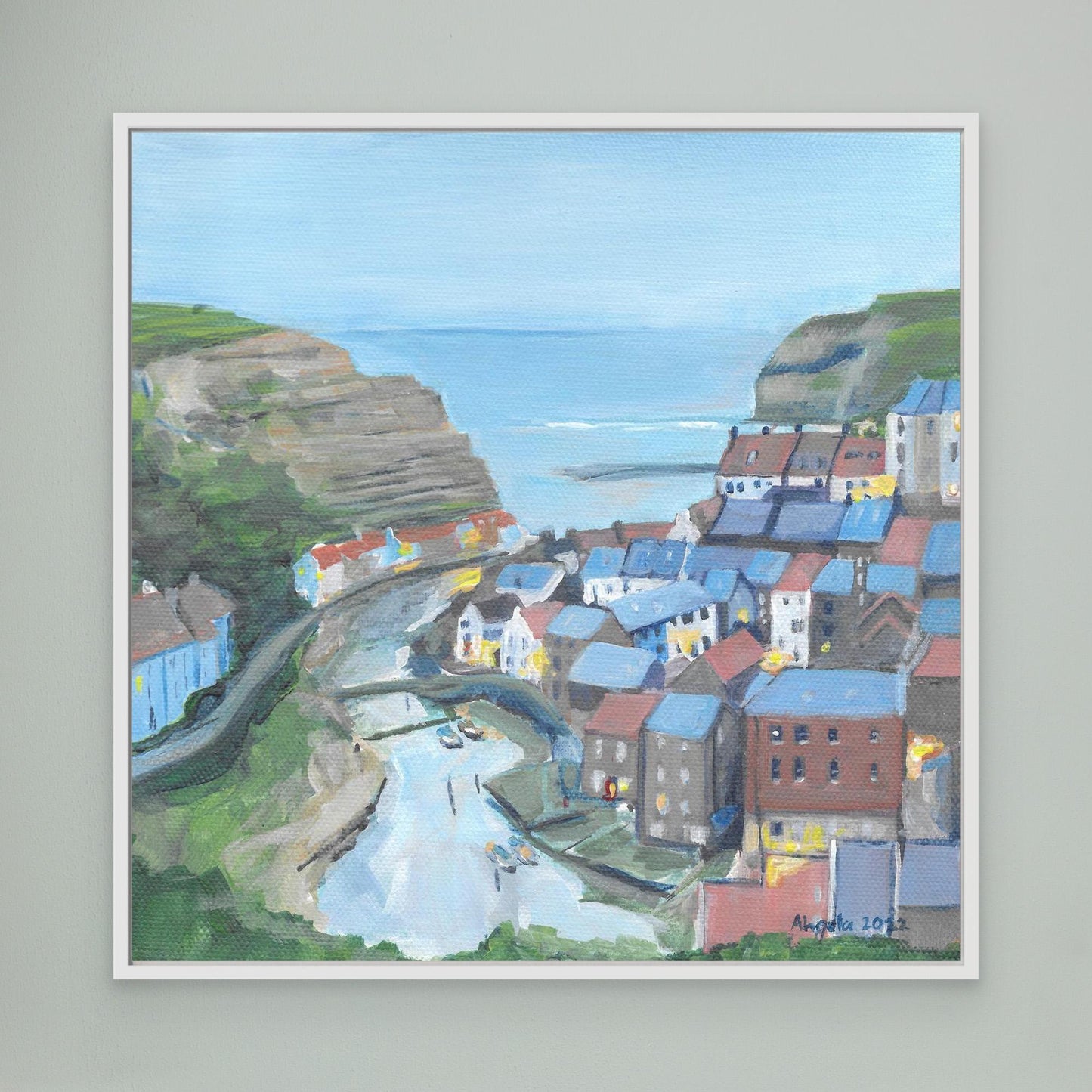 End of the day, Staithes