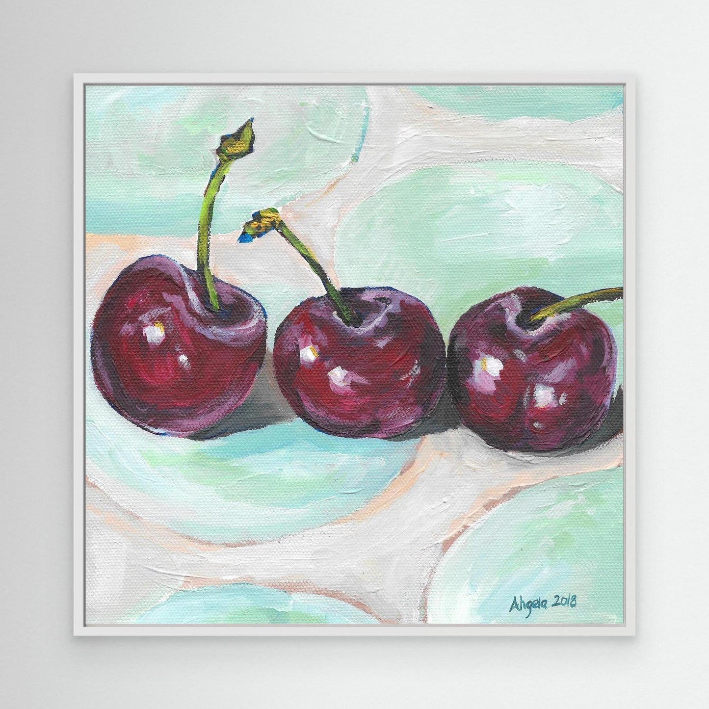 Cherries still life