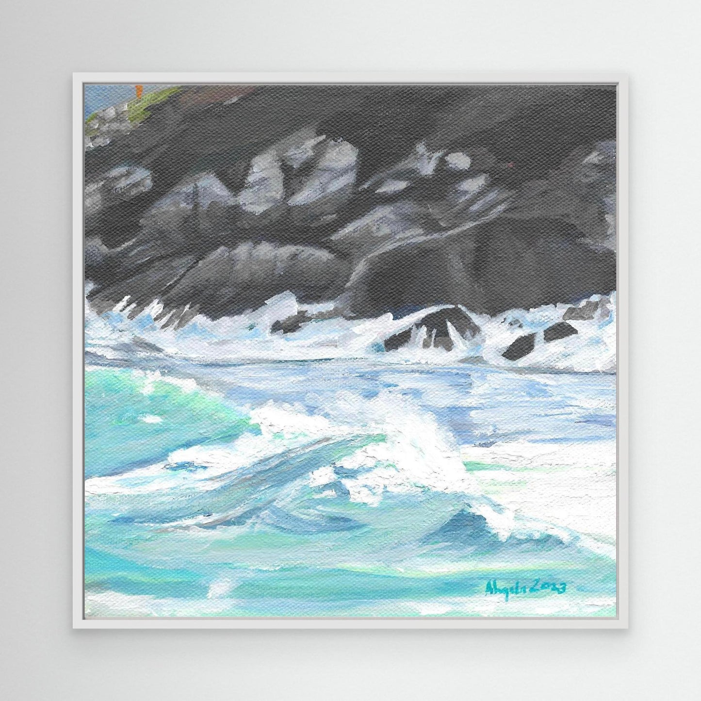 Waves at Portminster Beach