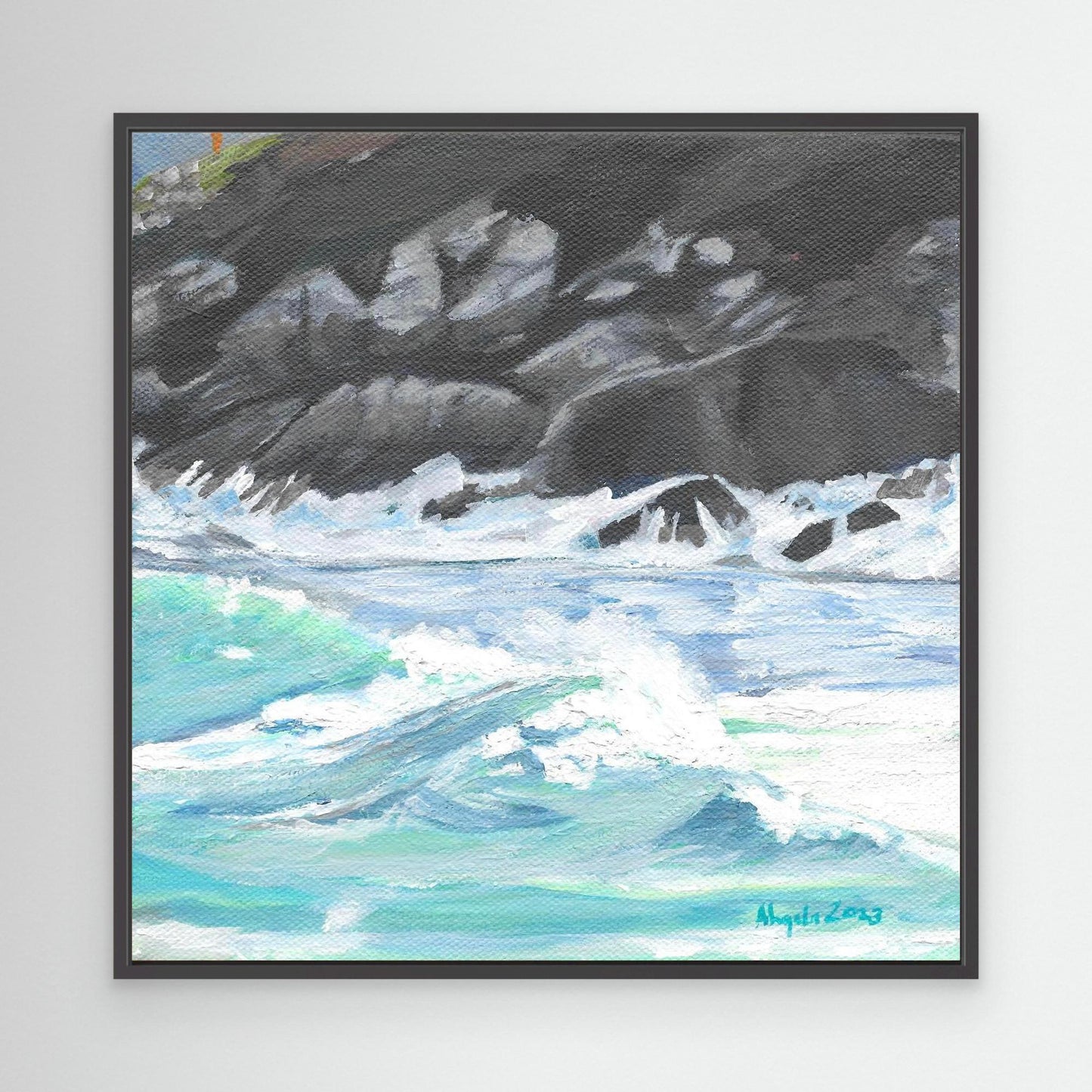 Waves at Portminster Beach