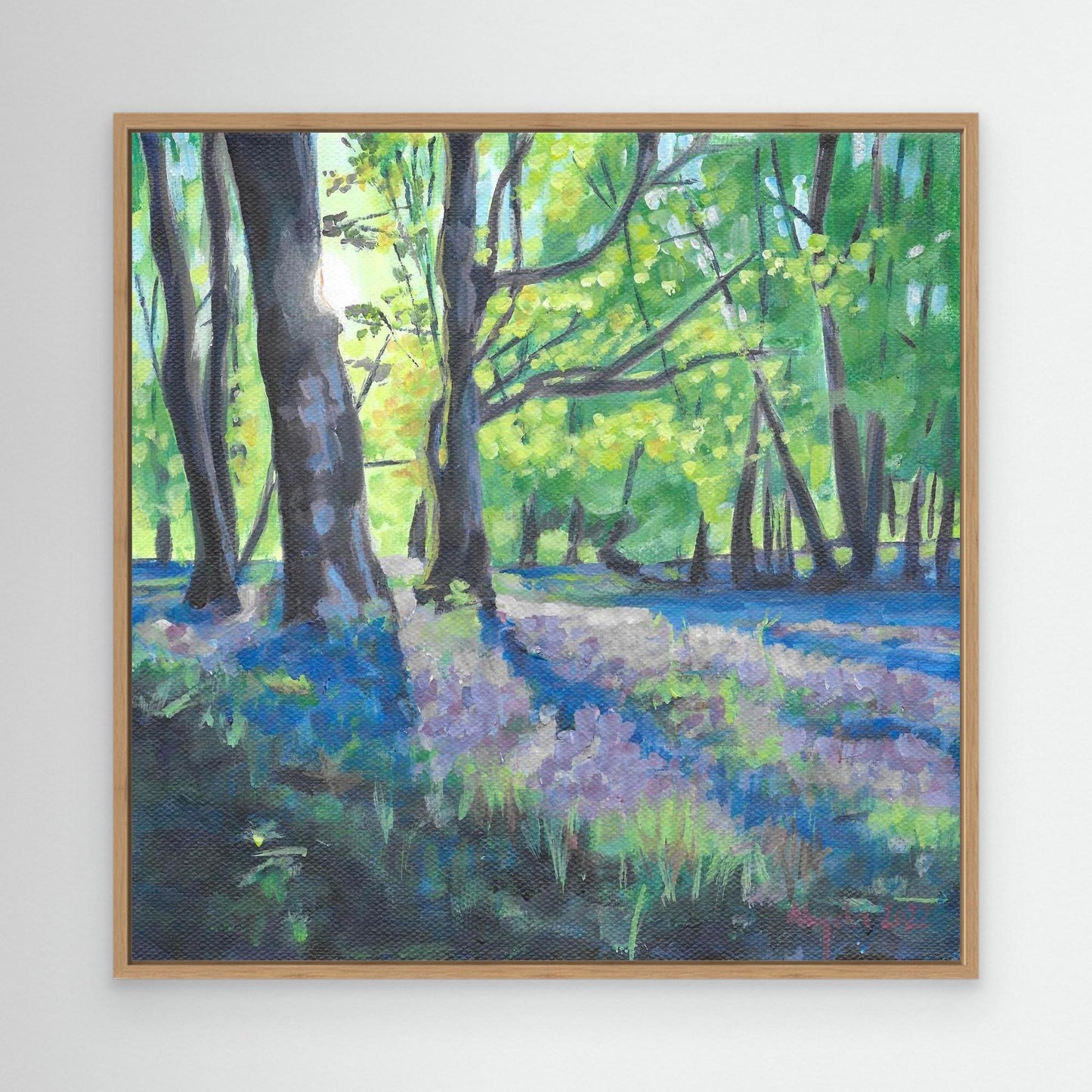 Bluebells at dawn 2