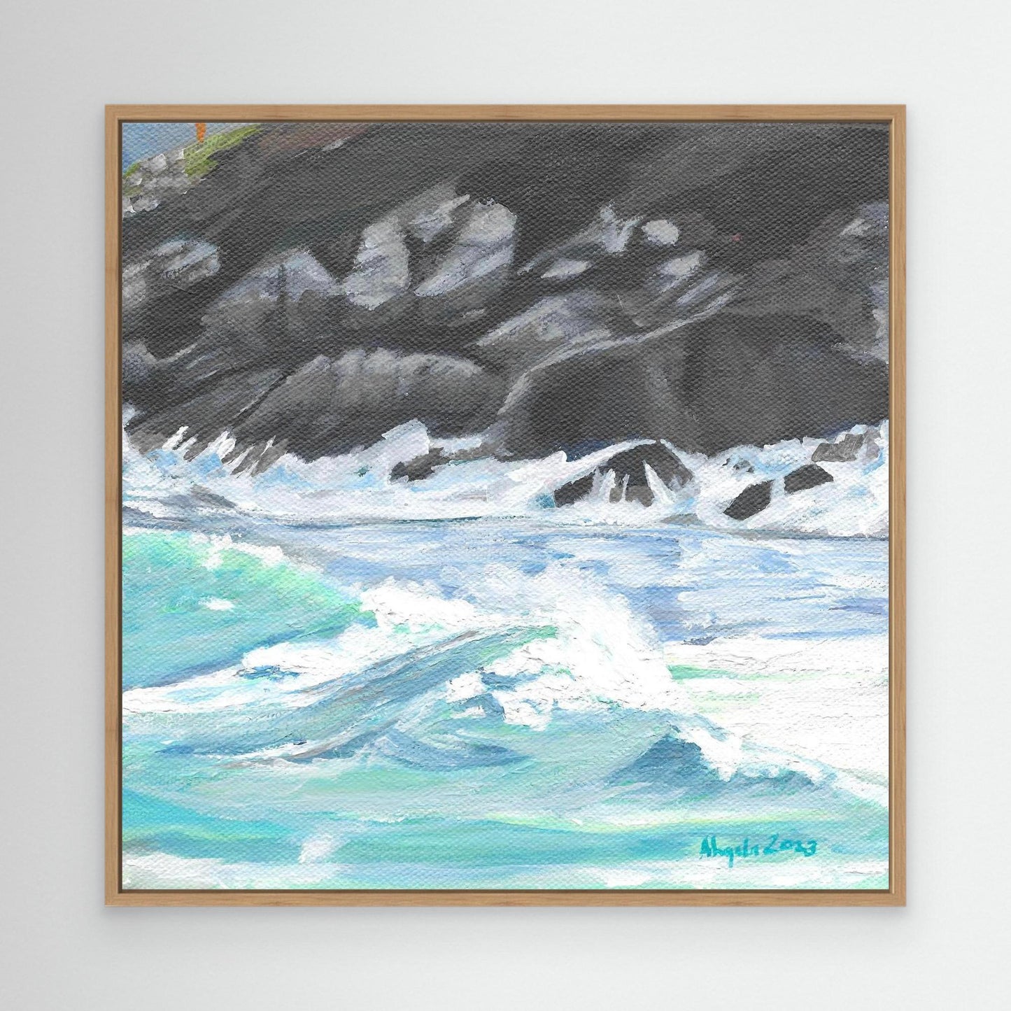 Waves at Portminster Beach