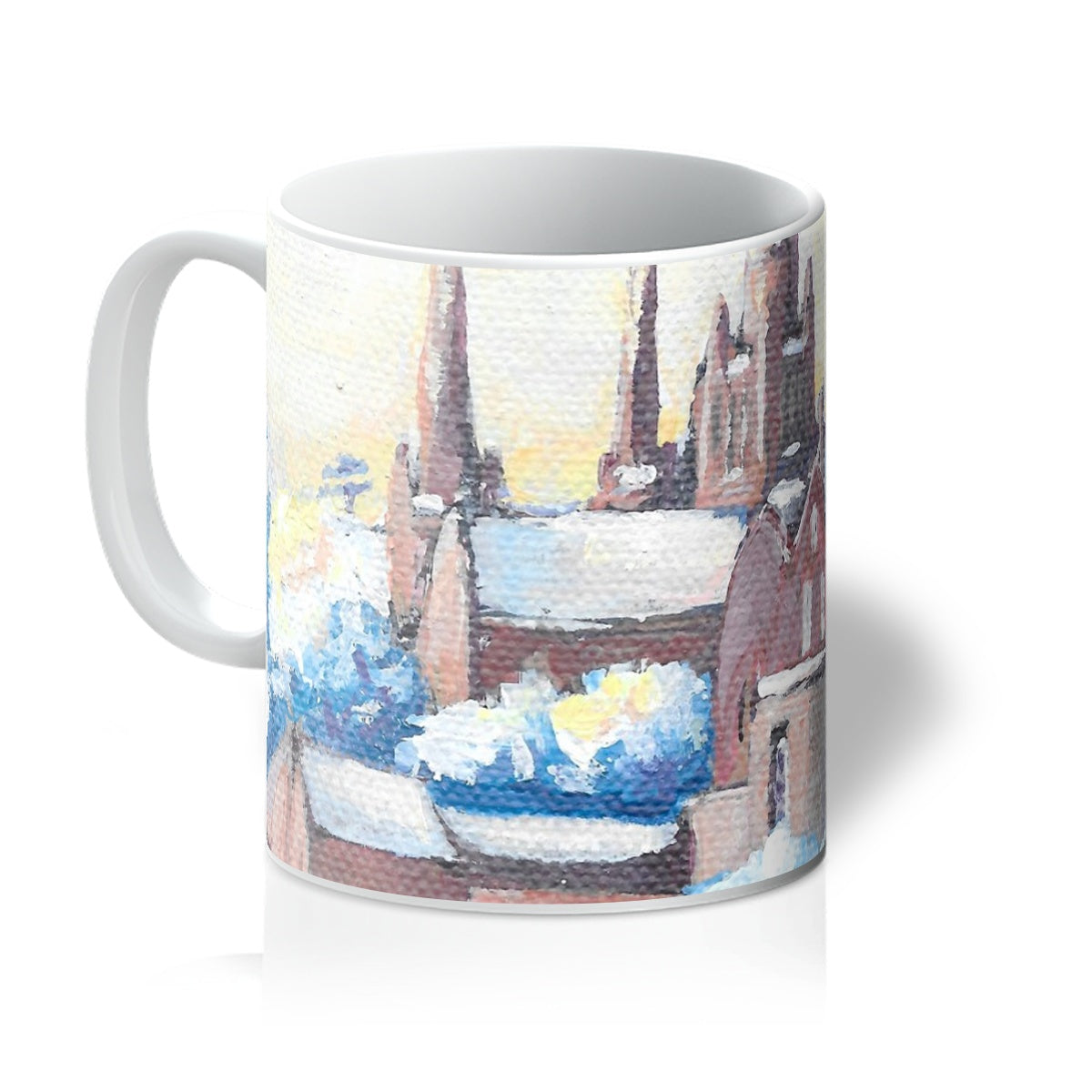 Fresh snow in Lichfield Mug