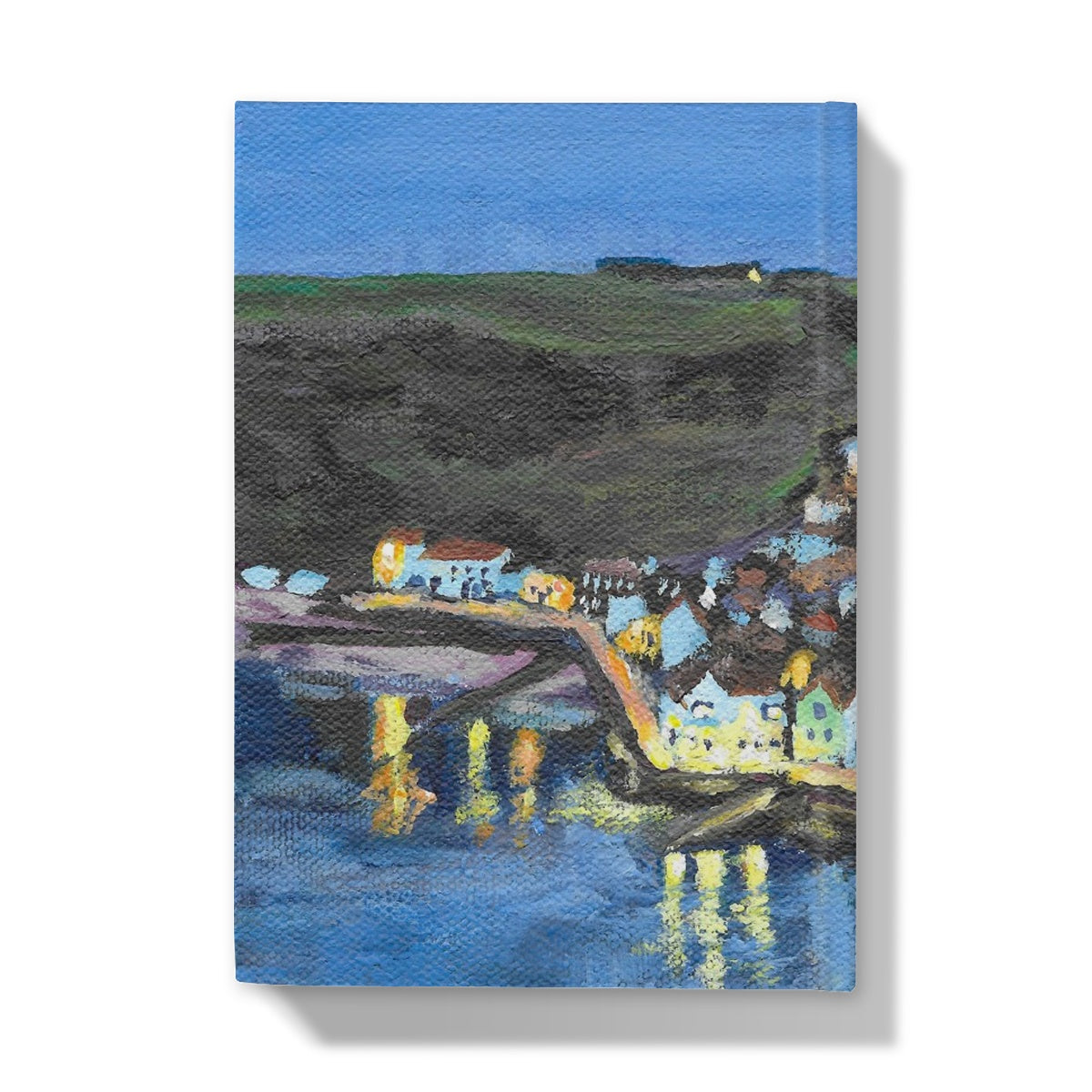 Nightfall in Staithes Hardback Journal