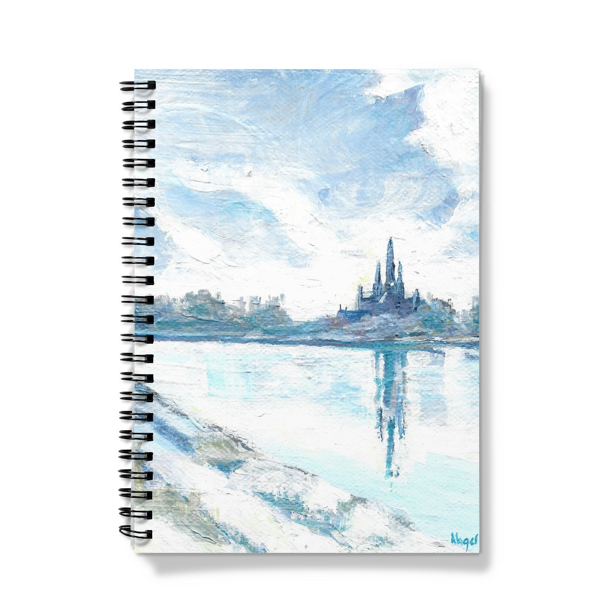 Cold morning in Lichfield Notebook