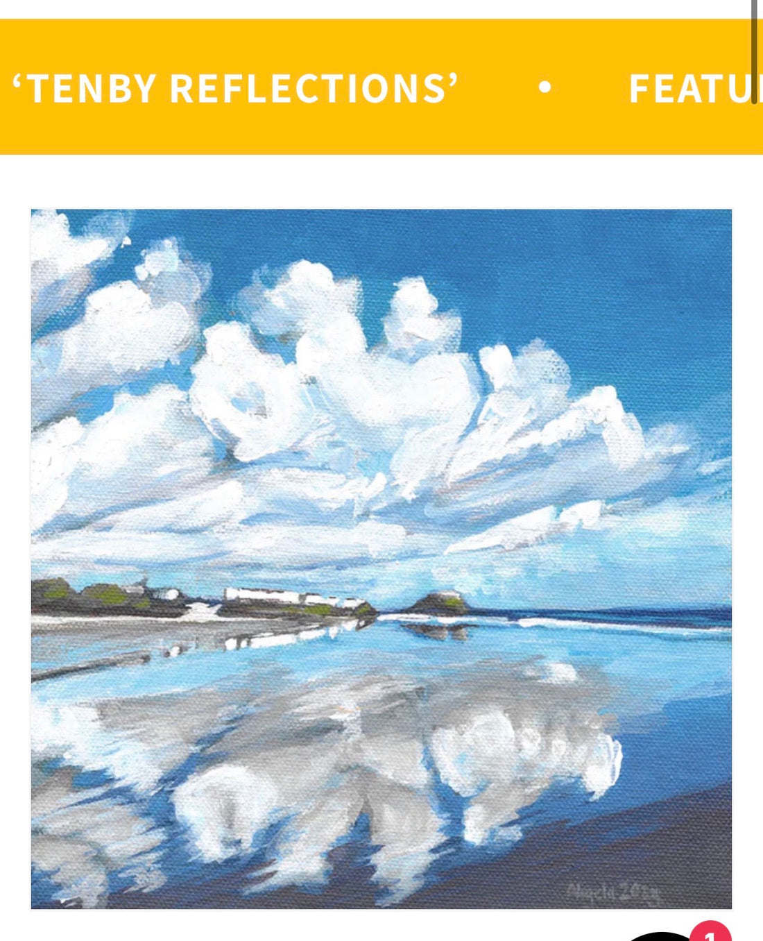 Reflections of Tenby