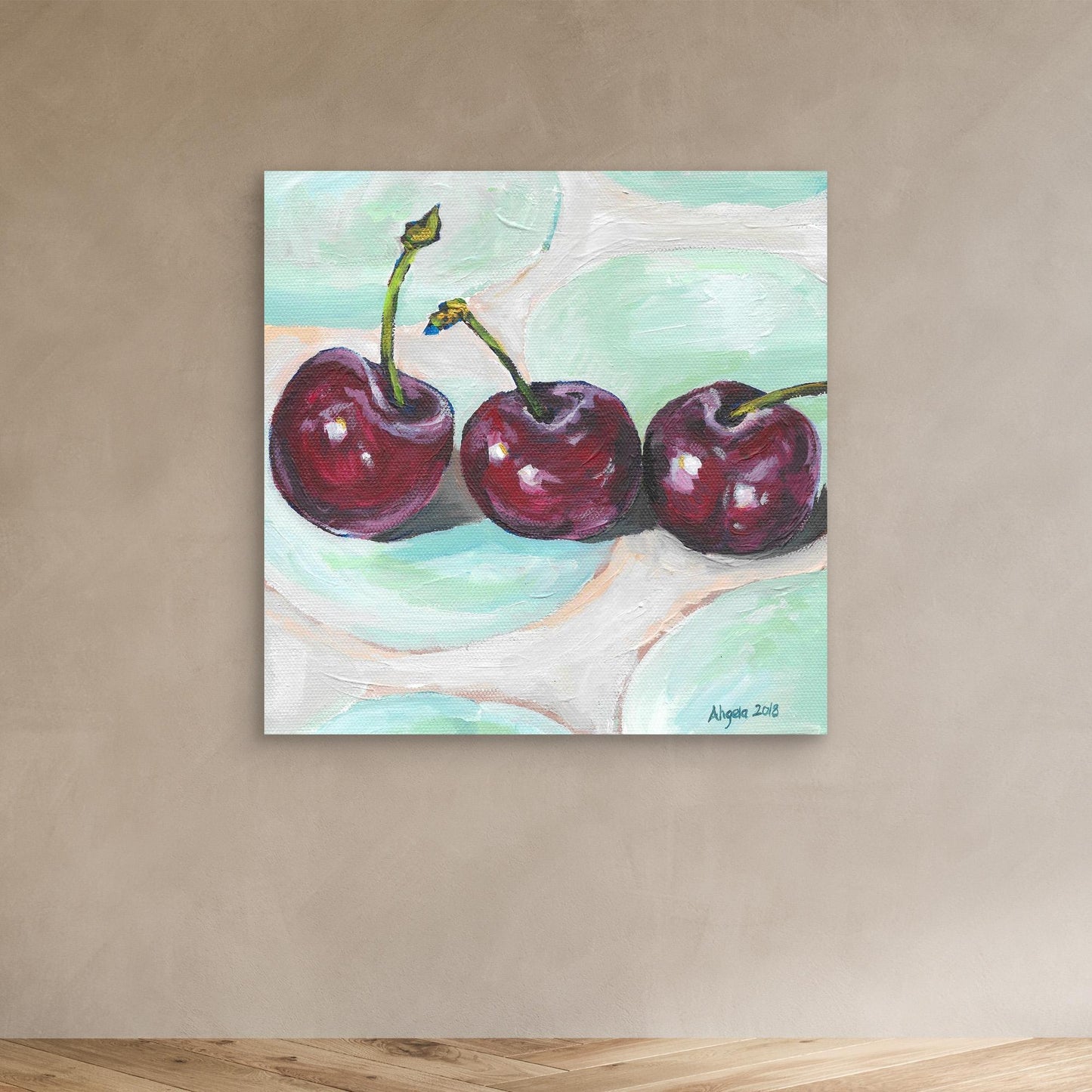 Cherries still life