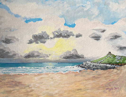 Porthmeor Beach to the Island, St Ives (2017)