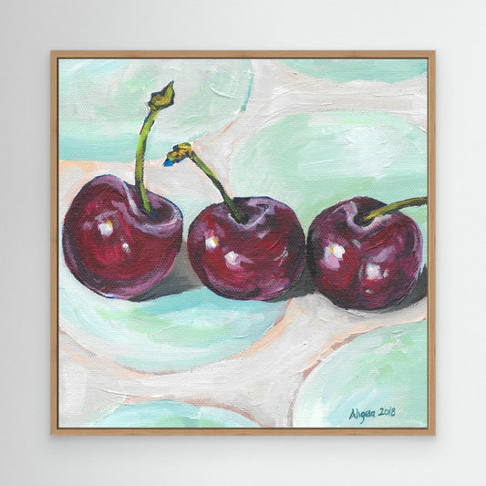 Cherries still life