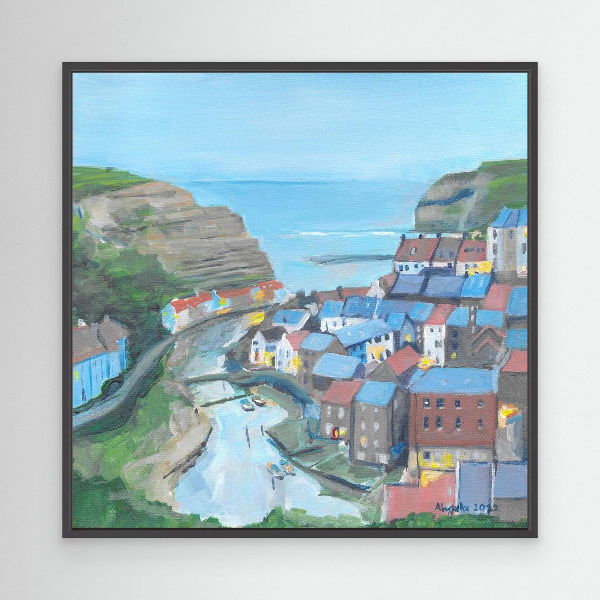 End of the day, Staithes