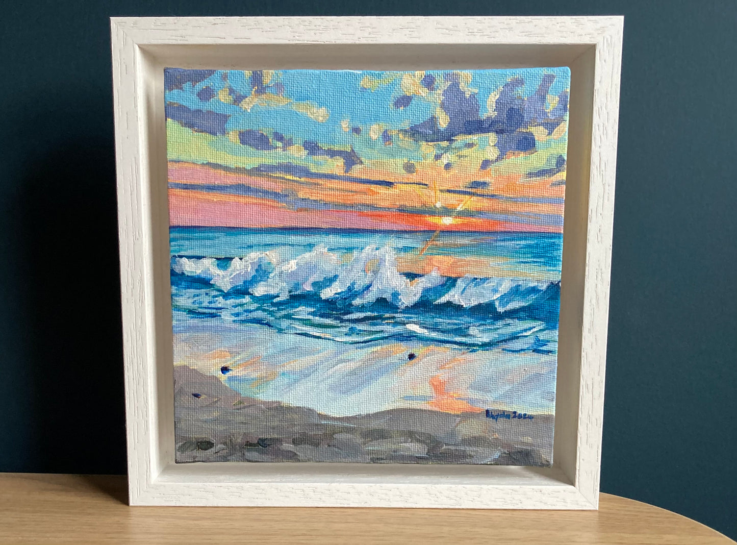 NEW: Waves at sunset, Sennen Cove (2024)