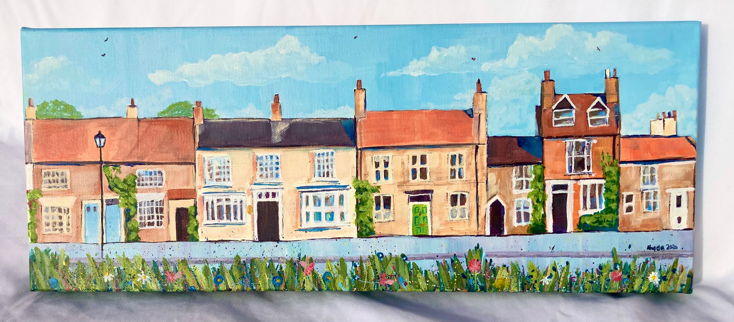 Little houses, College Square, Stokesley (2020)