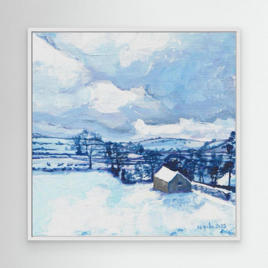 Snow in the Peak District
