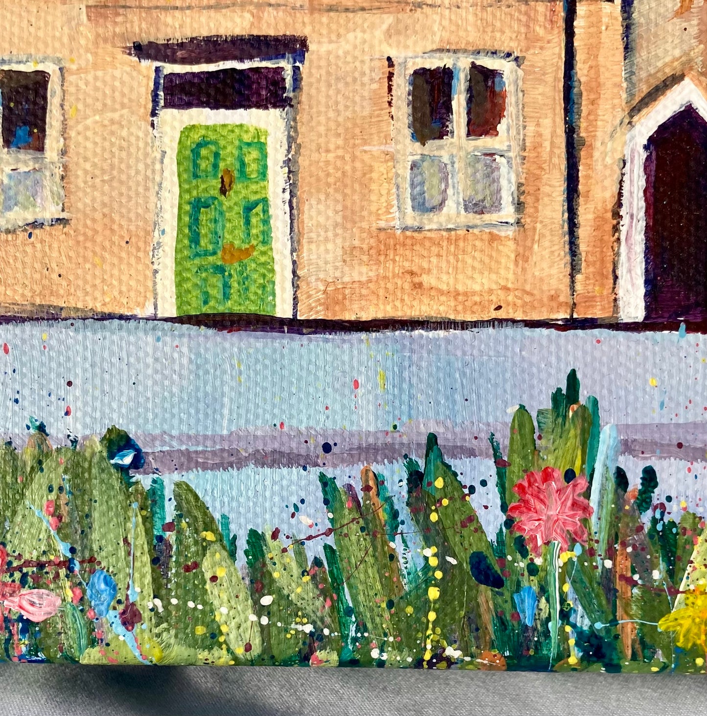 Little houses, College Square, Stokesley (2020)