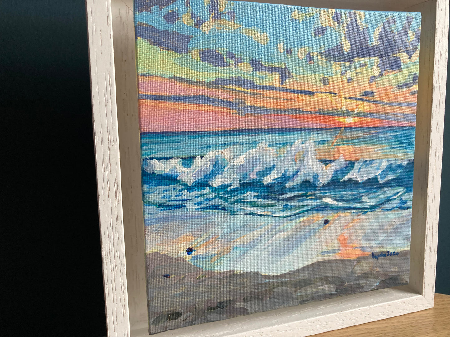 NEW: Waves at sunset, Sennen Cove (2024)