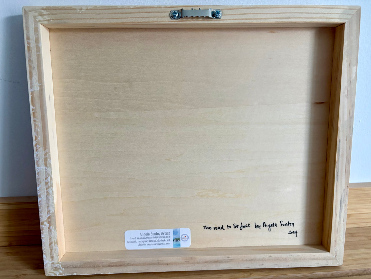 NEW: The road to St Just diptych (2024).