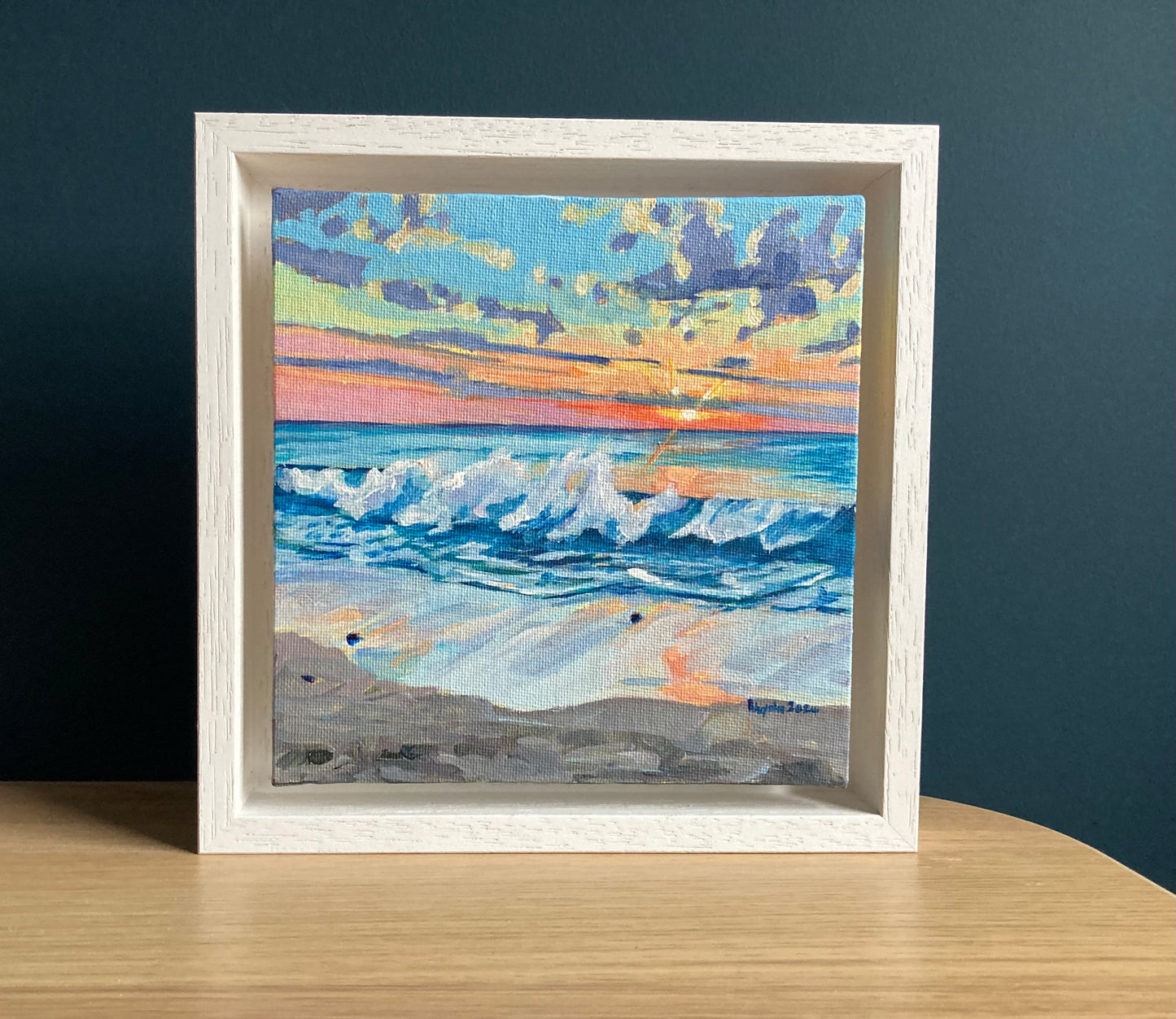 NEW: Waves at sunset, Sennen Cove (2024)