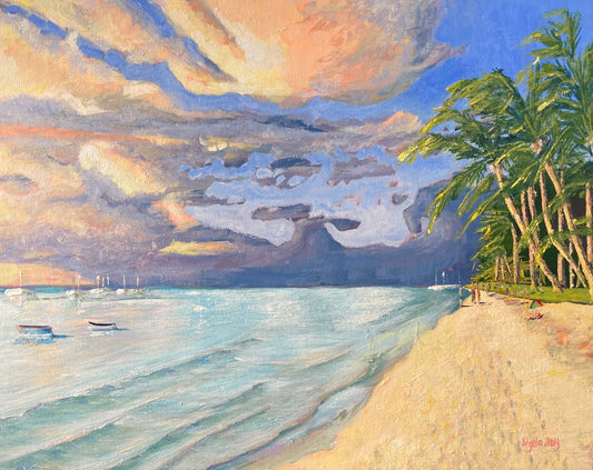 Tropical Sunset, Mauritius (2019)