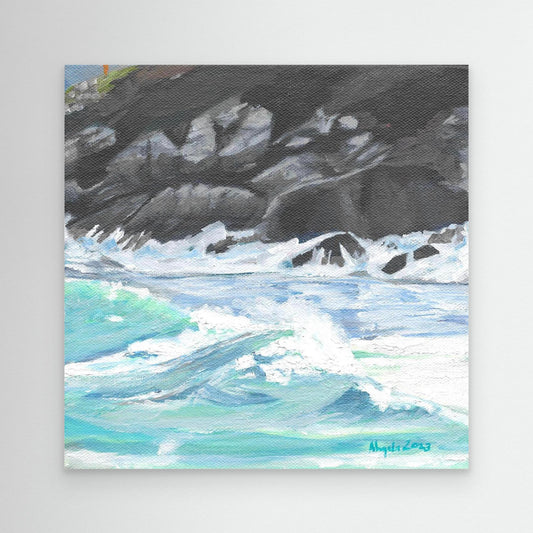 Waves at Portminster Beach