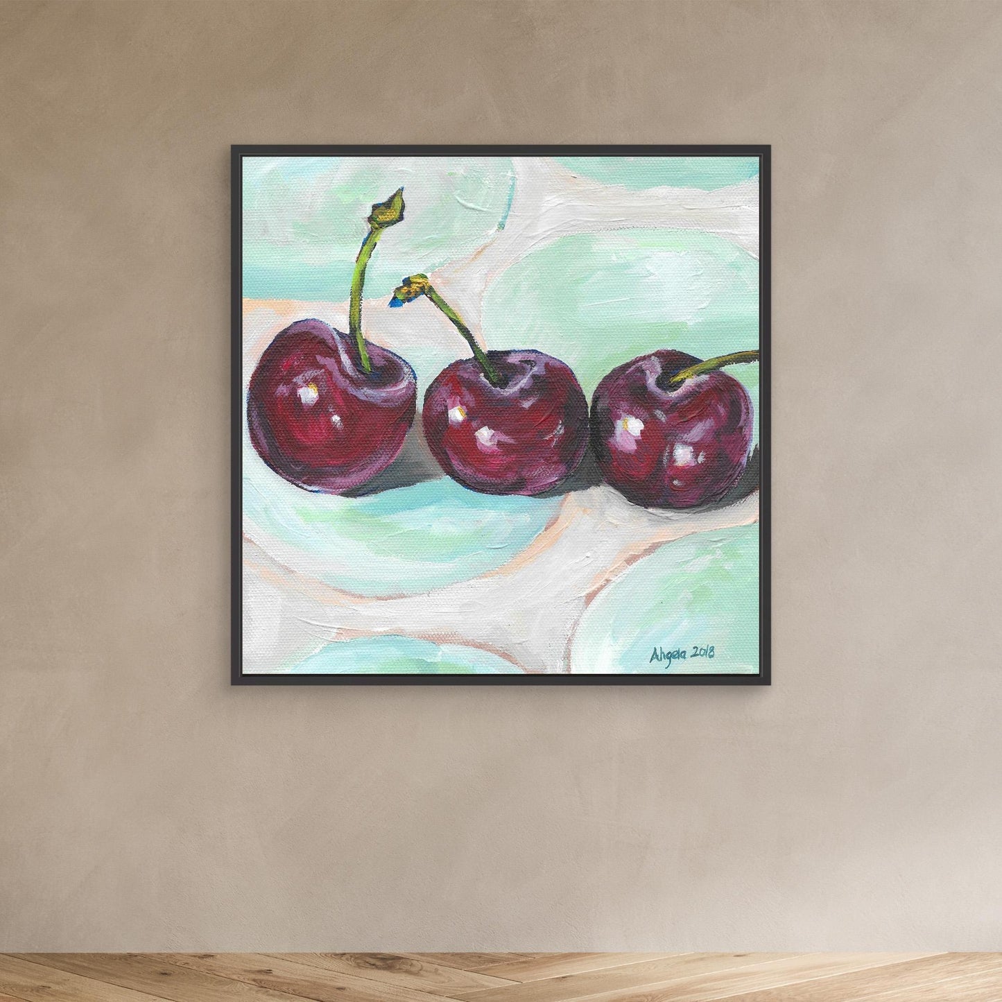 Cherries still life