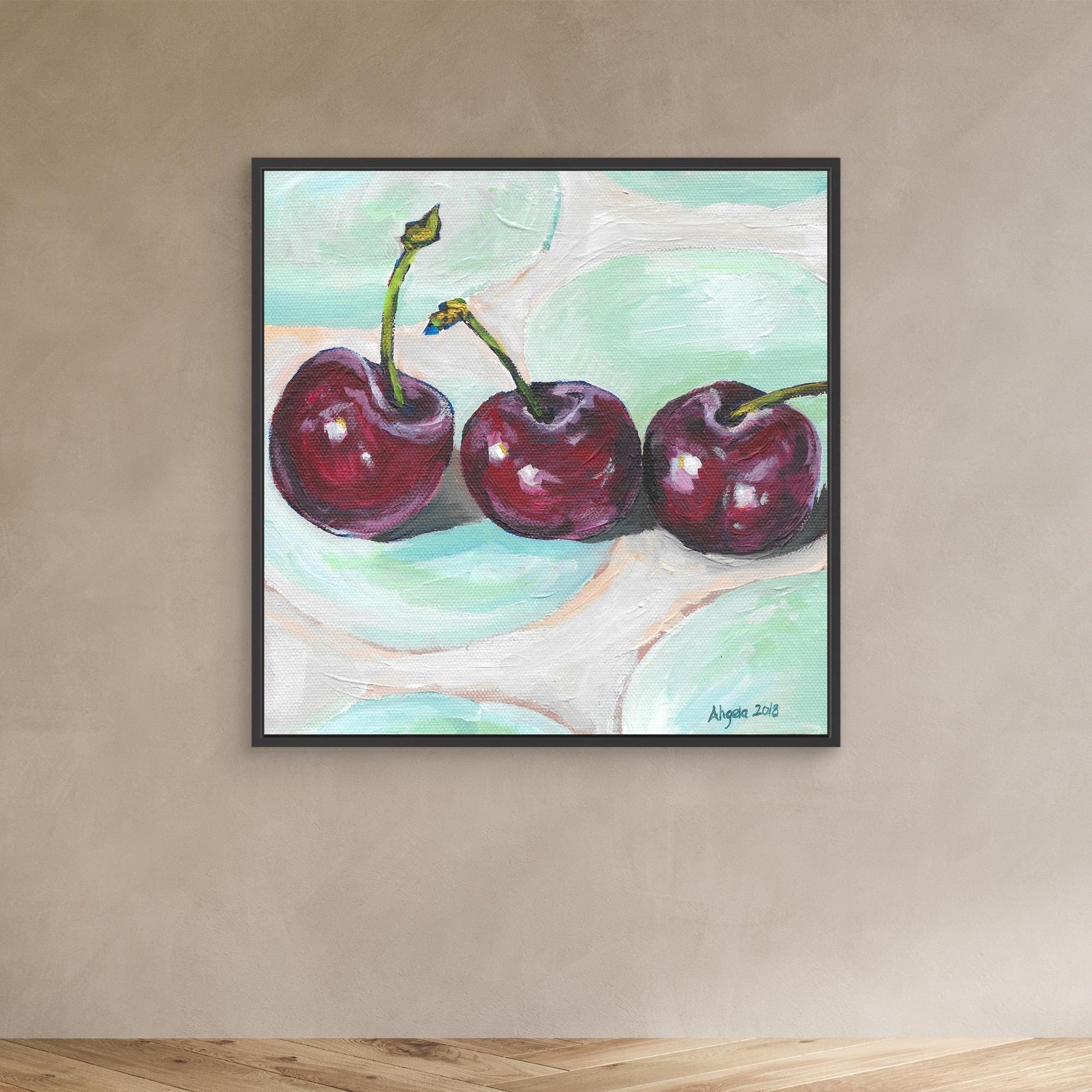 Cherries still life
