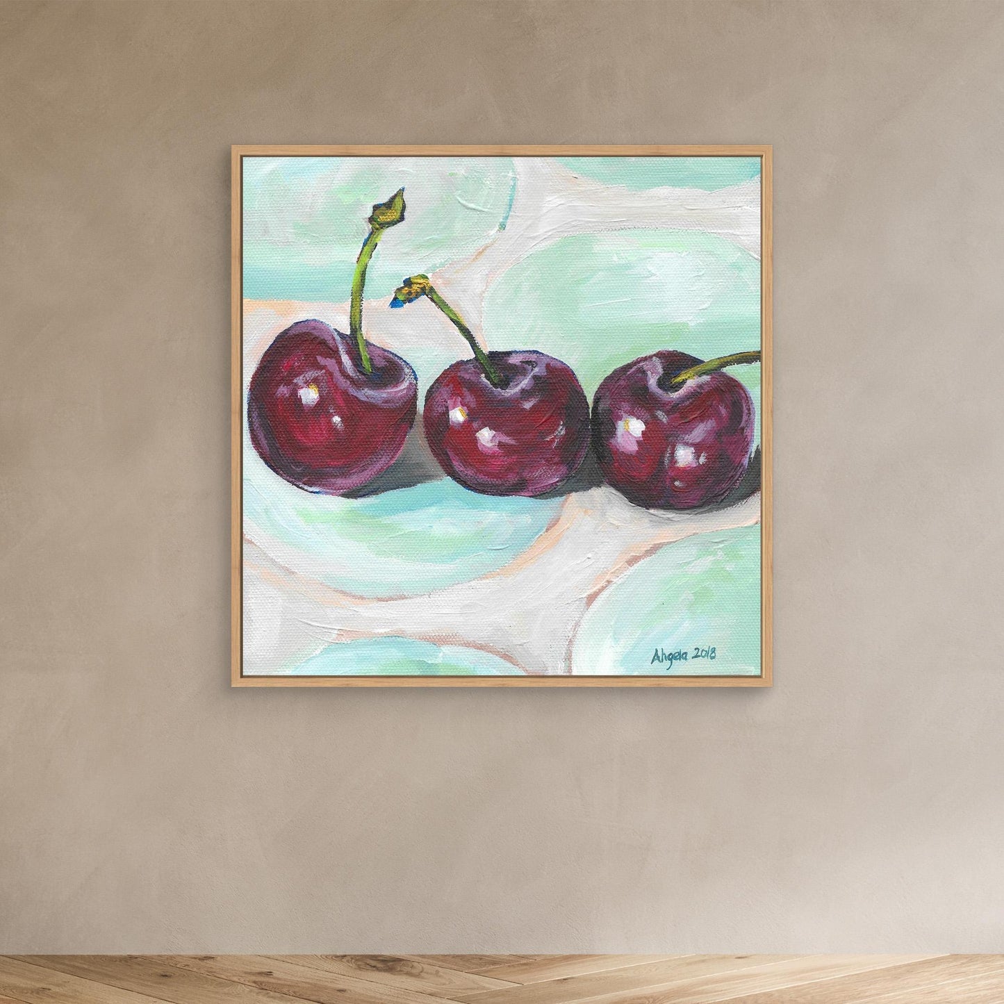 Cherries still life