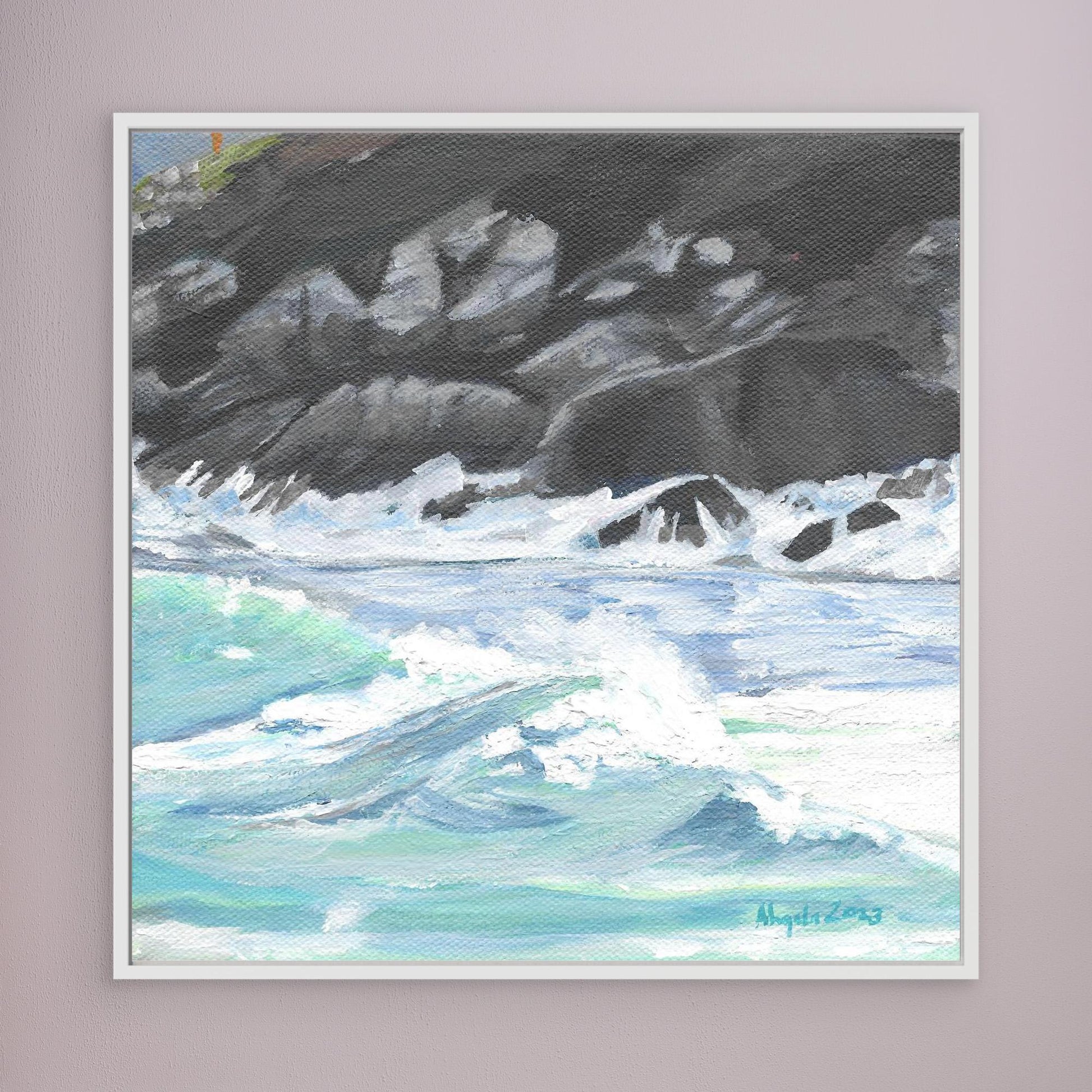 Waves at Portminster Beach