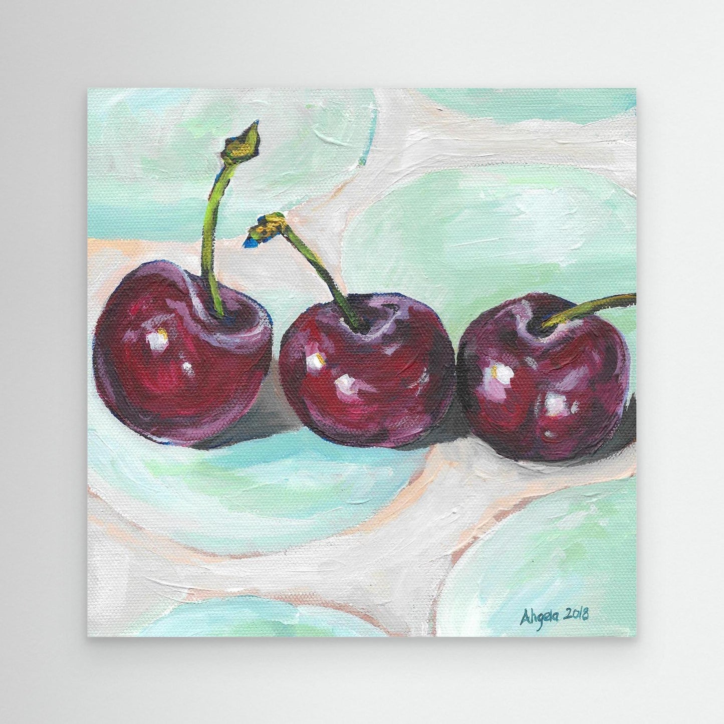 Cherries still life