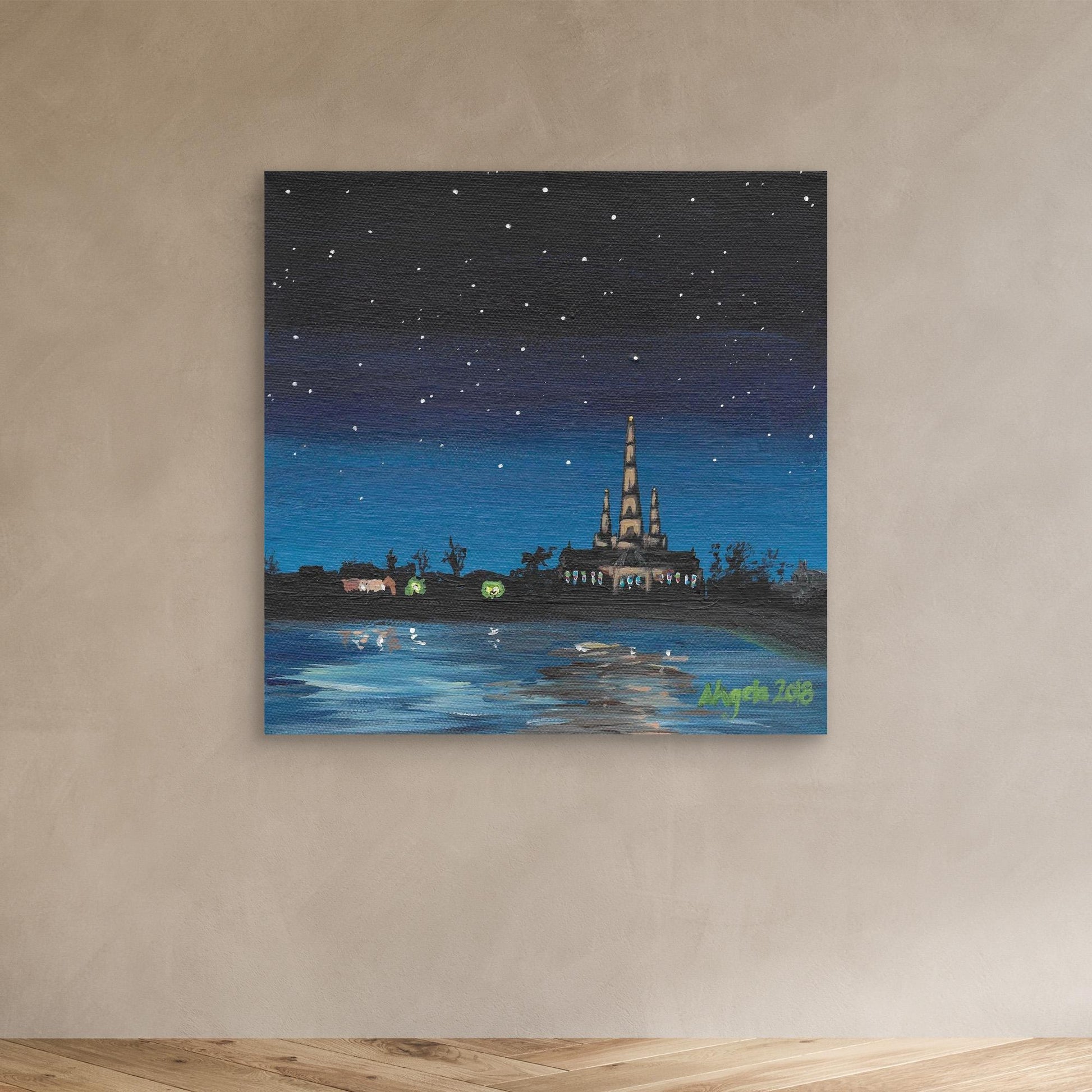 Stars out over Lichfield