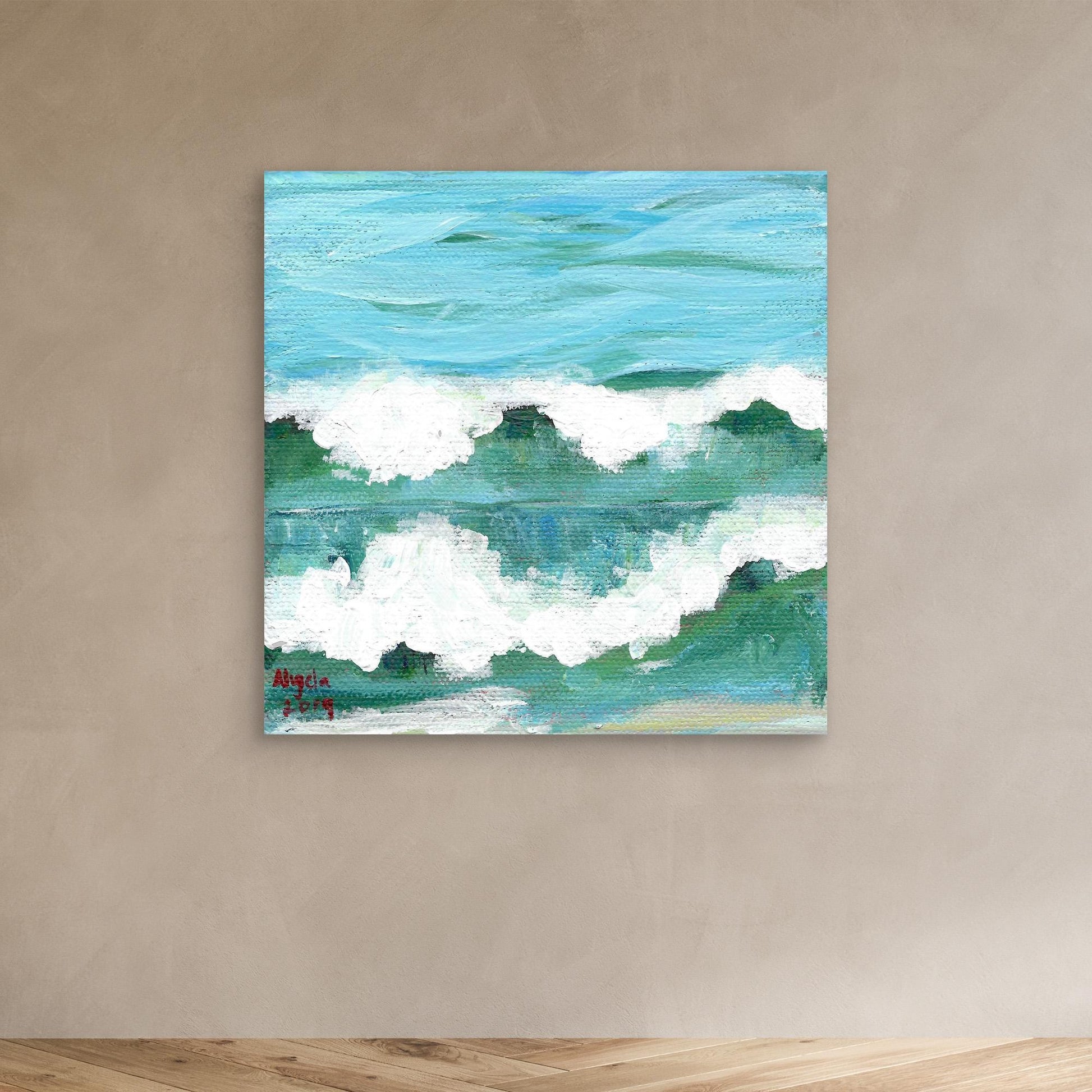 The waves at Tangasdale 