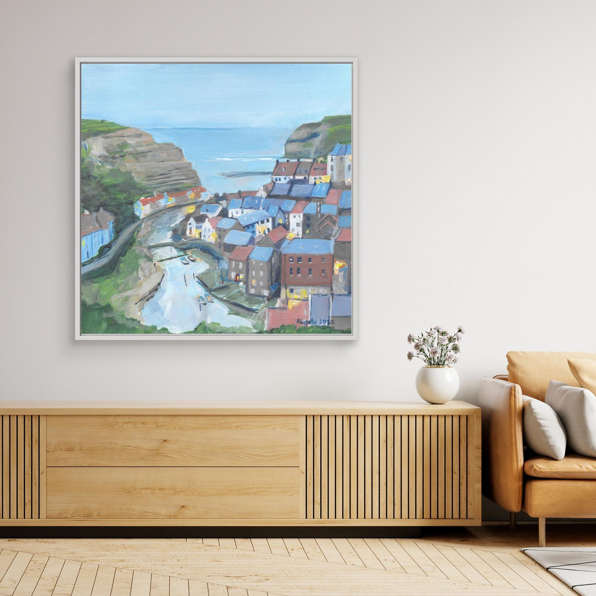 End of the day, Staithes