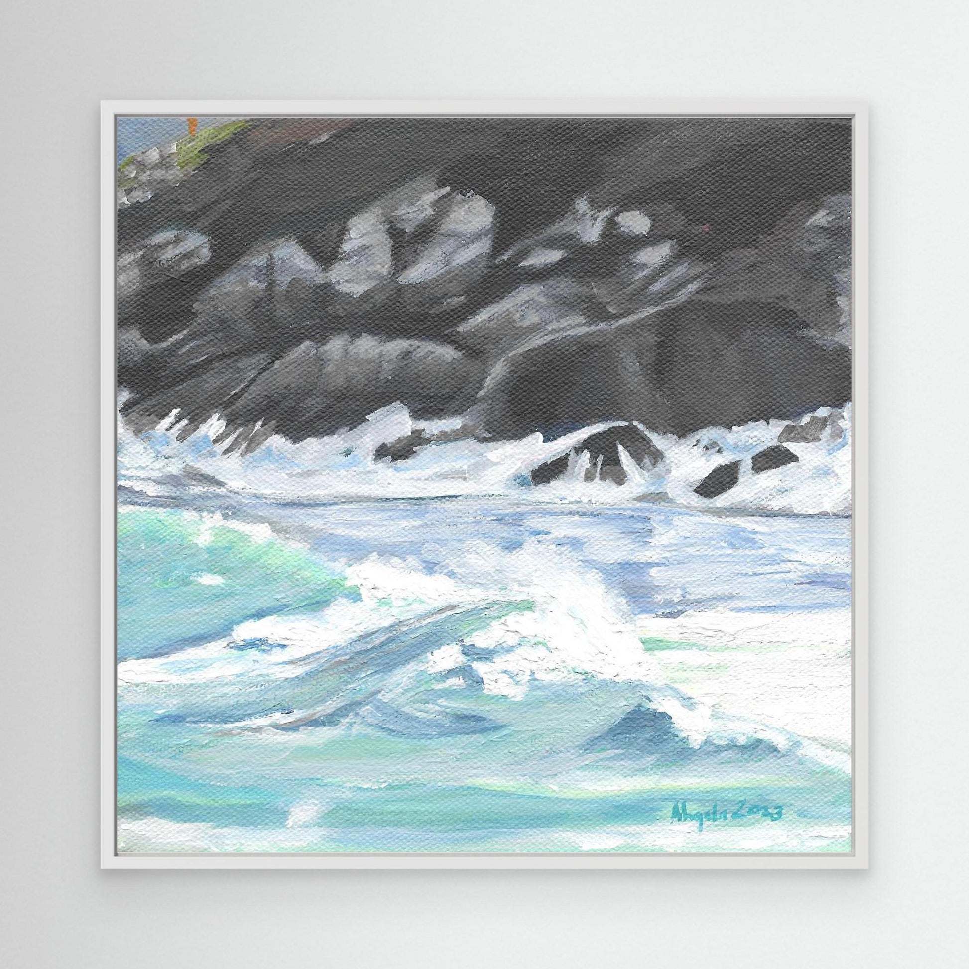 Waves at Portminster Beach