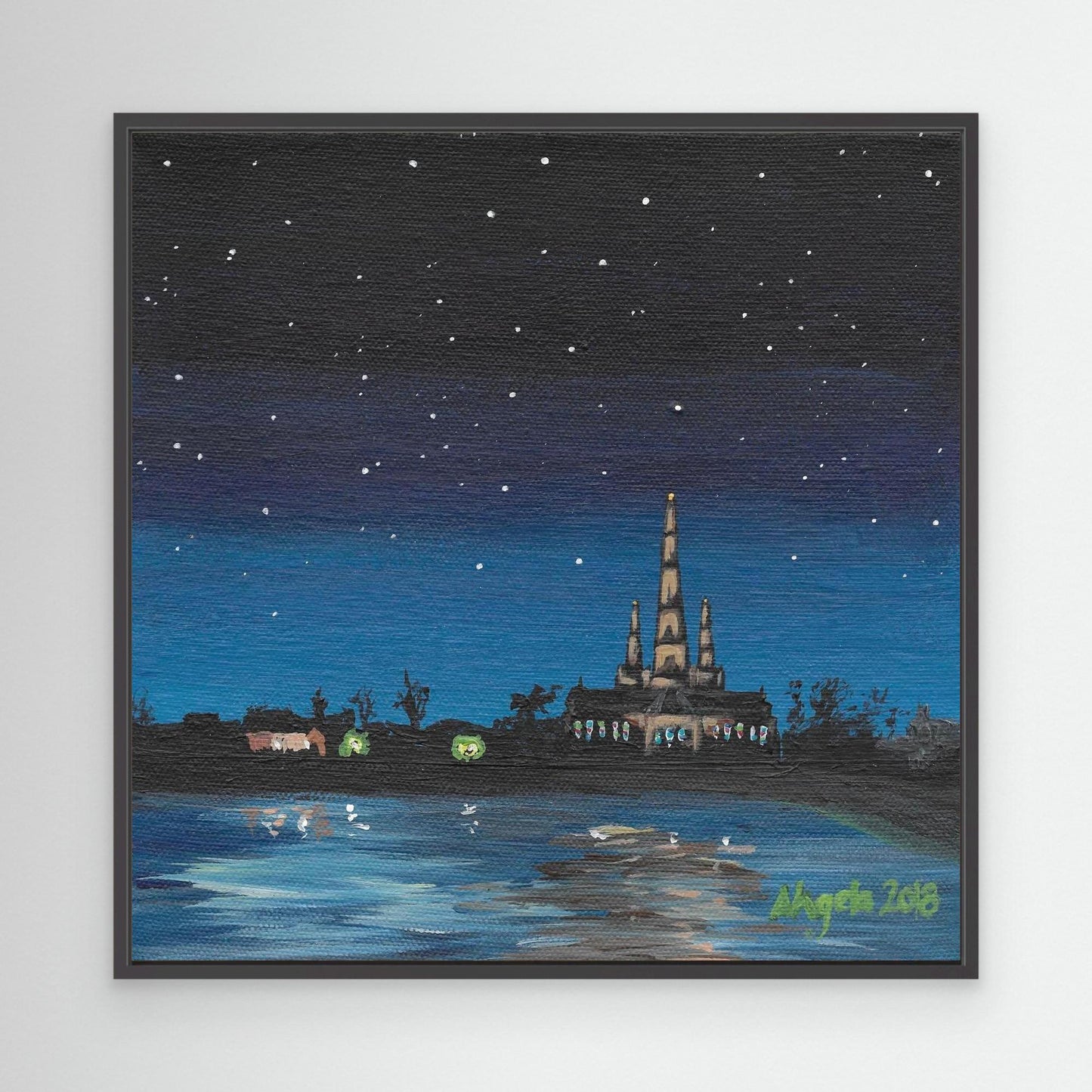 Stars out over Lichfield