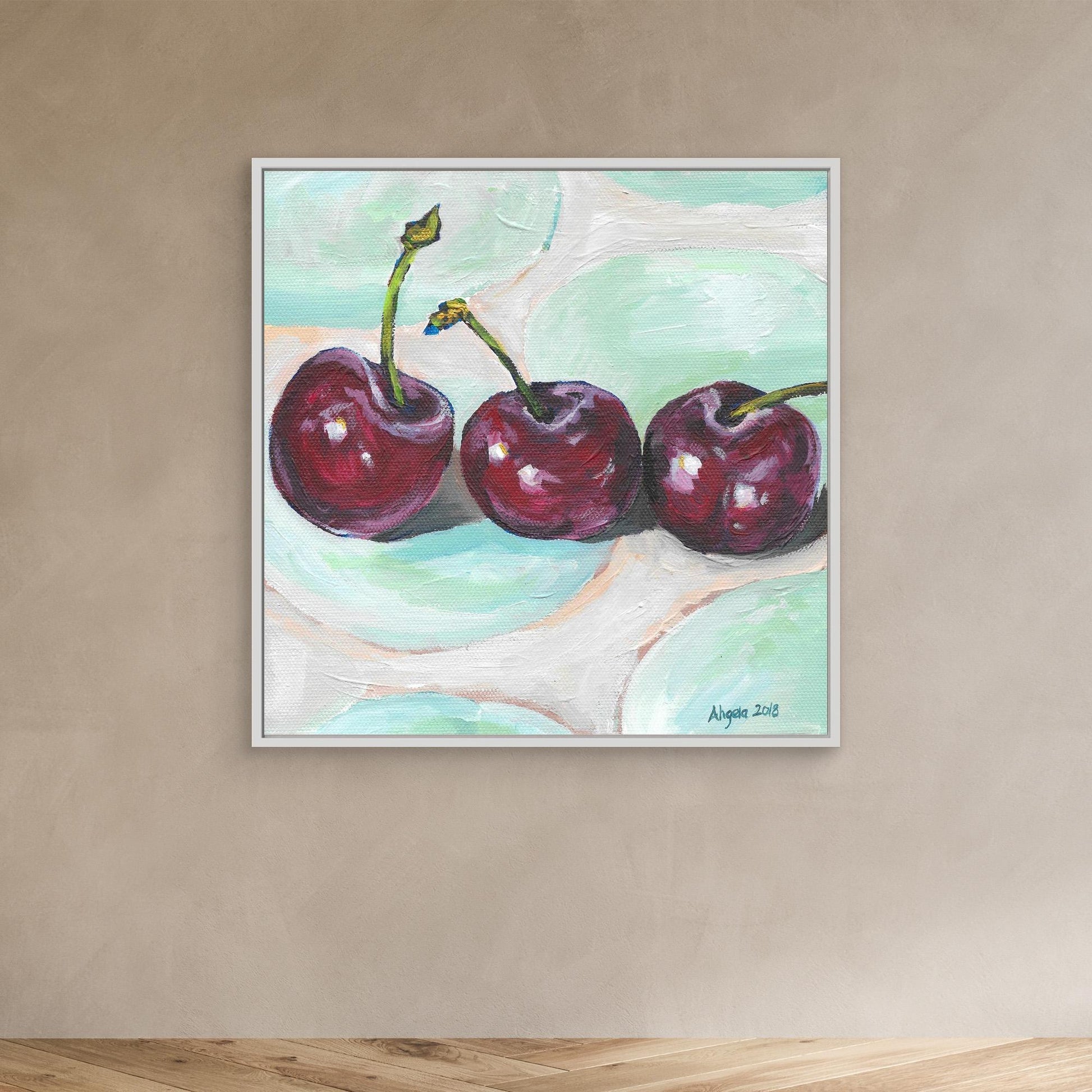 Cherries still life