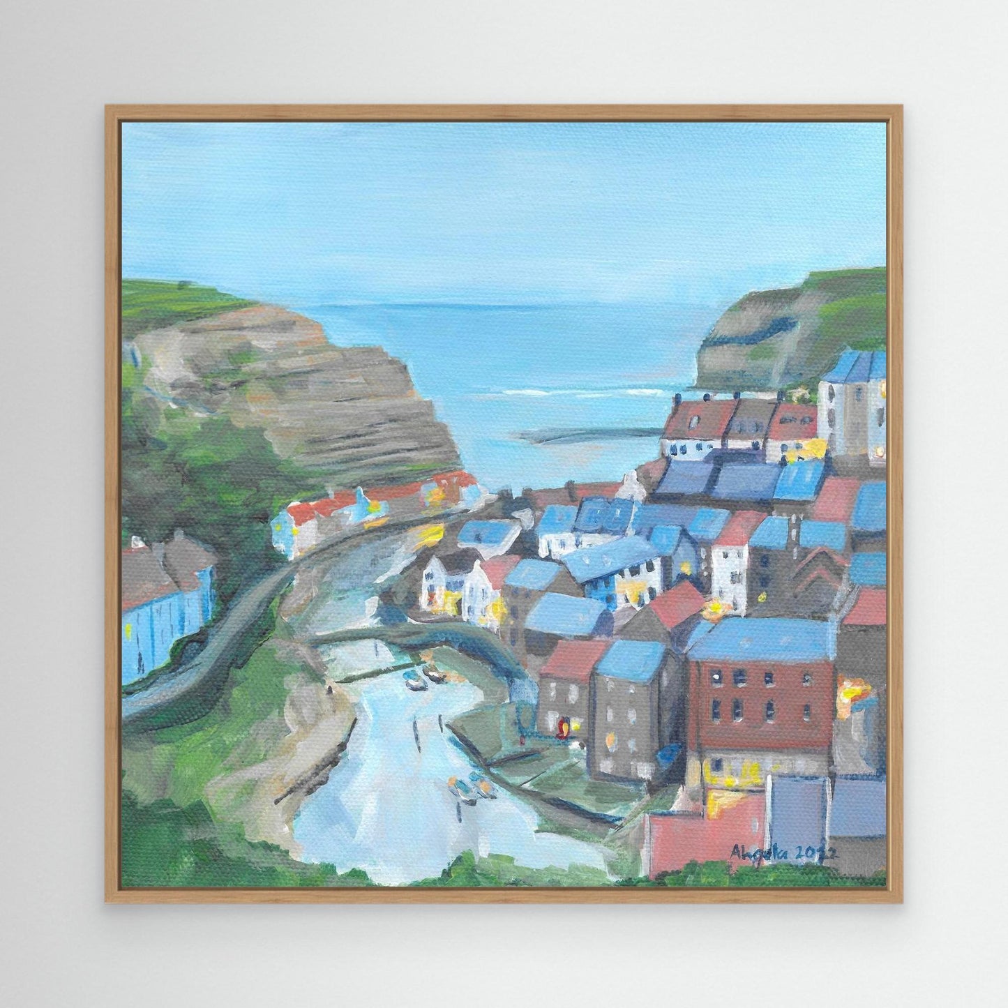 End of the day, Staithes