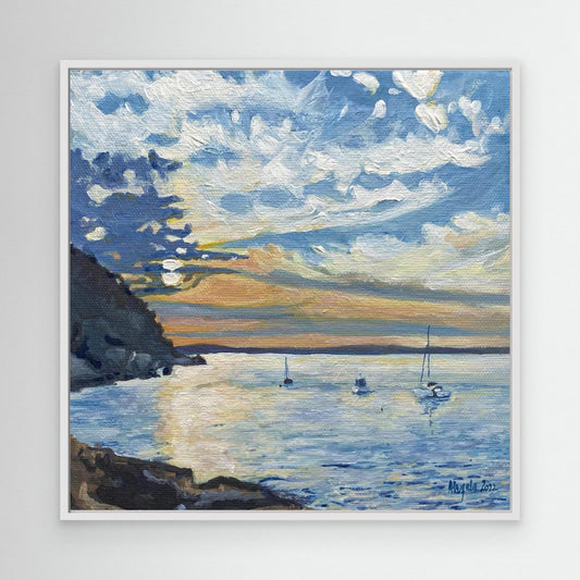 Sunset of the Riviera