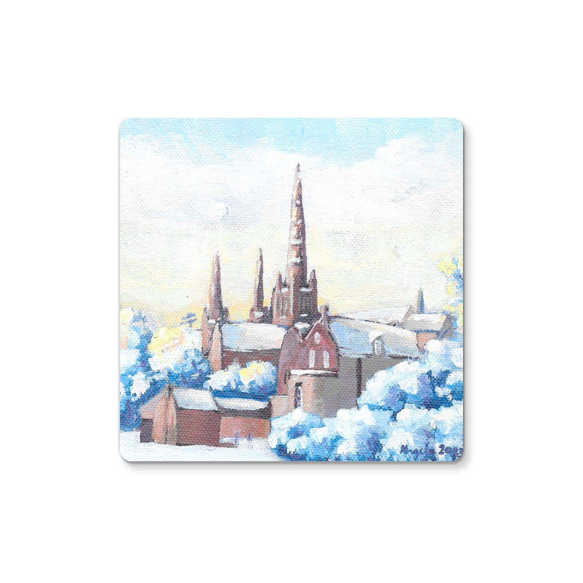 Fresh snow in Lichfield Coaster